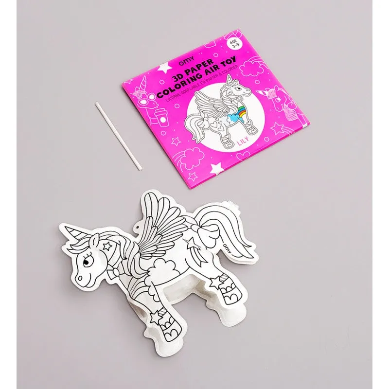 3D Air Toy Lily Unicorn