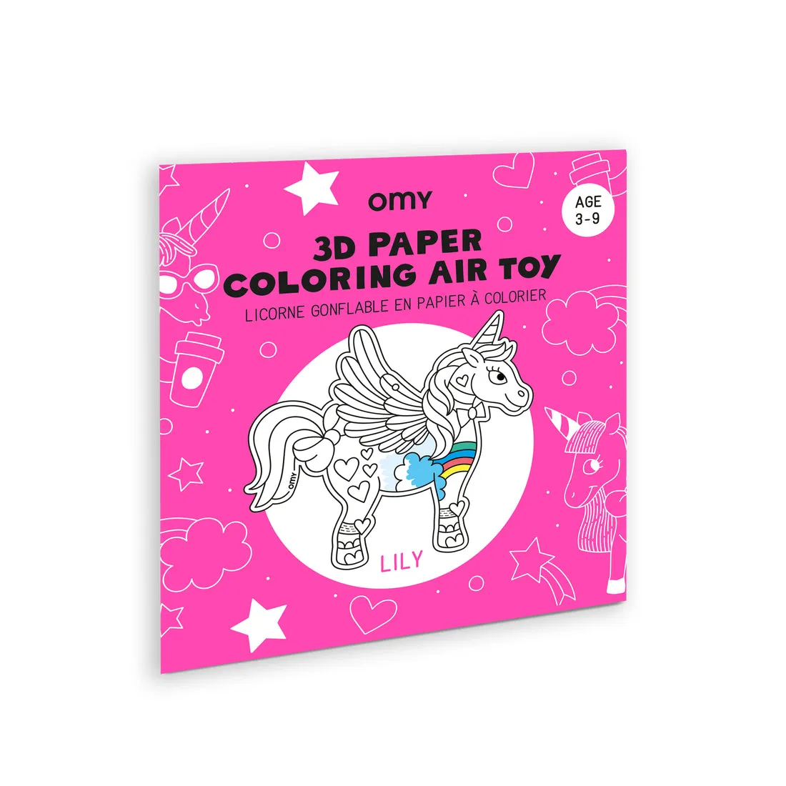3D Air Toy Lily Unicorn