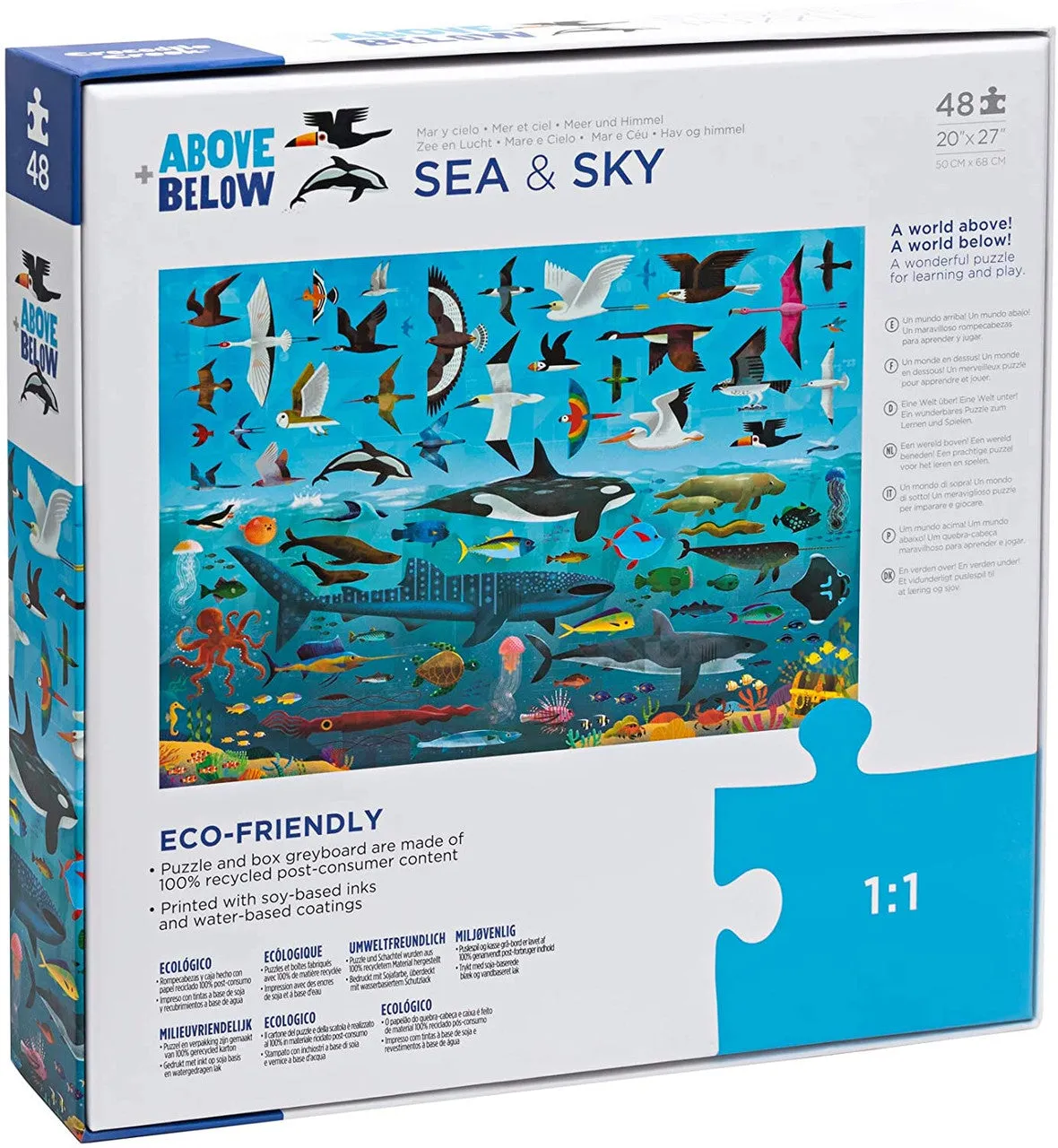 48-pc Above & Below-Sea and Sky
