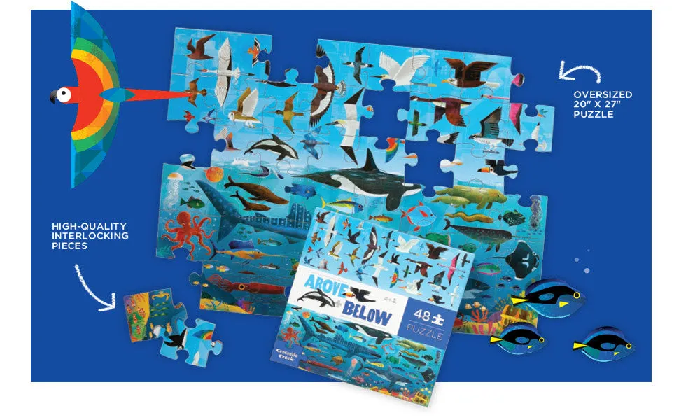 48-pc Above & Below-Sea and Sky