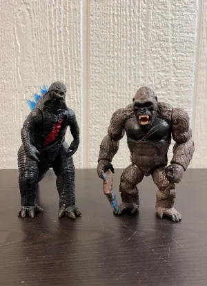 Action Figure, Godzilla & King Kong