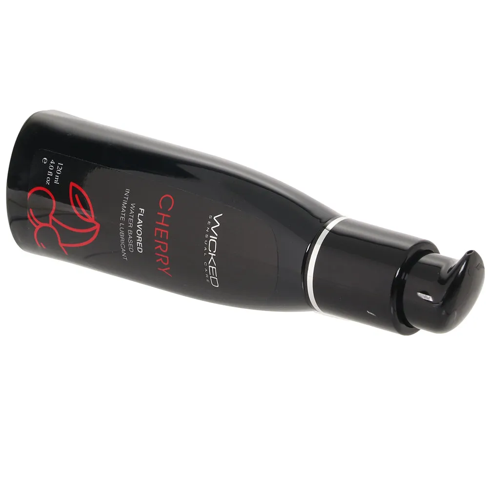 Aqua Flavored Lube 4oz/120ml in Cherry