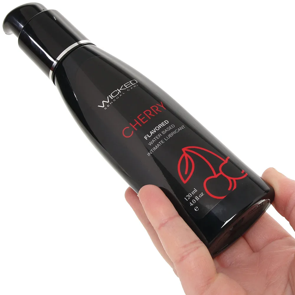 Aqua Flavored Lube 4oz/120ml in Cherry