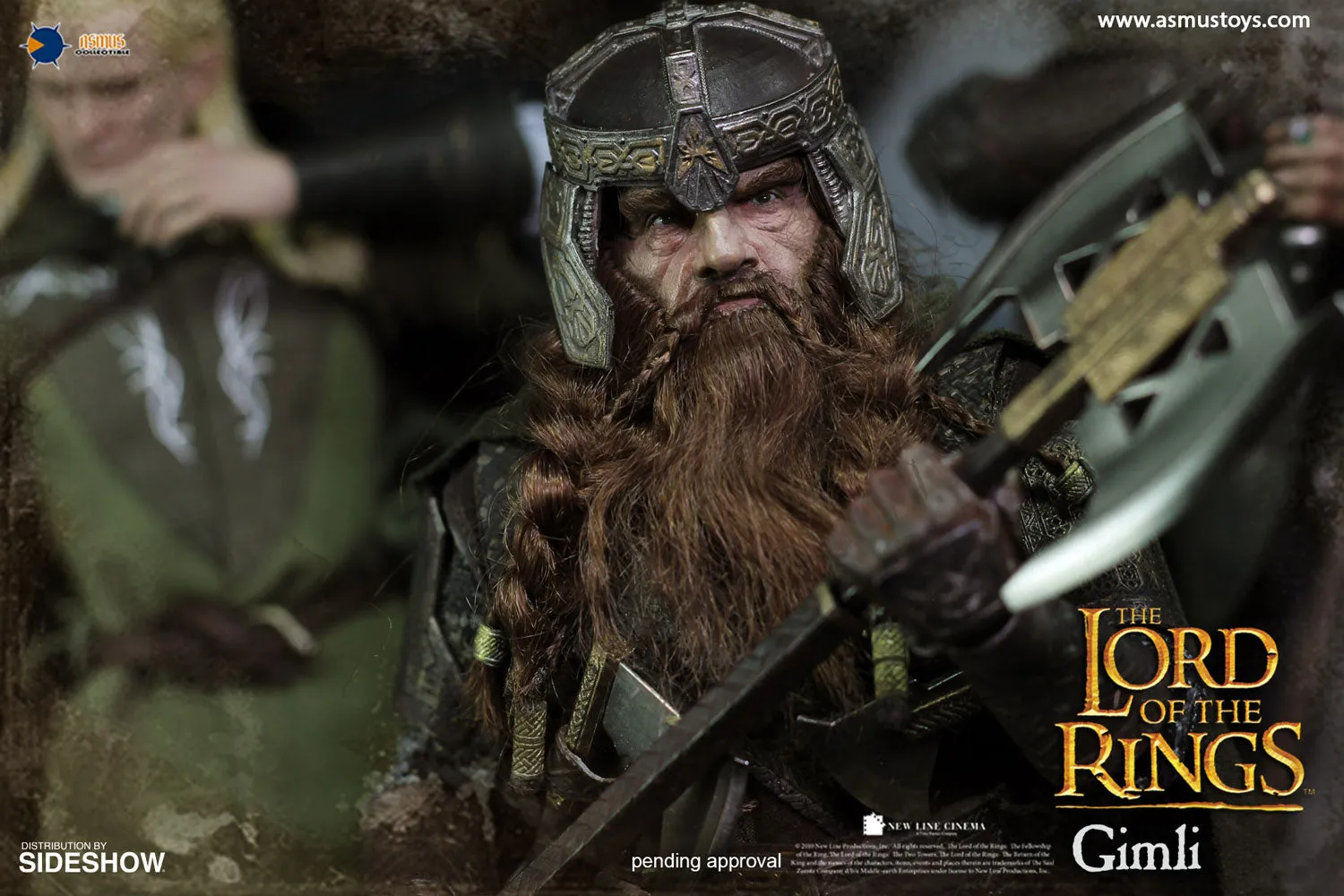 Asmus 1/6 The Lord of the Rings Series Gimli Sixth Scale Figure