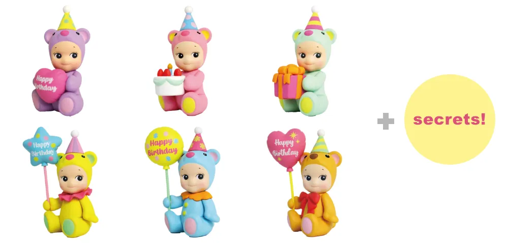 Birthday Bear Series- Sonny Angel