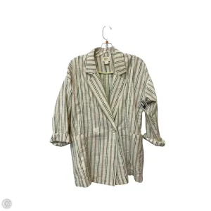 Blazer By Maeve In Cream, Size: Xs