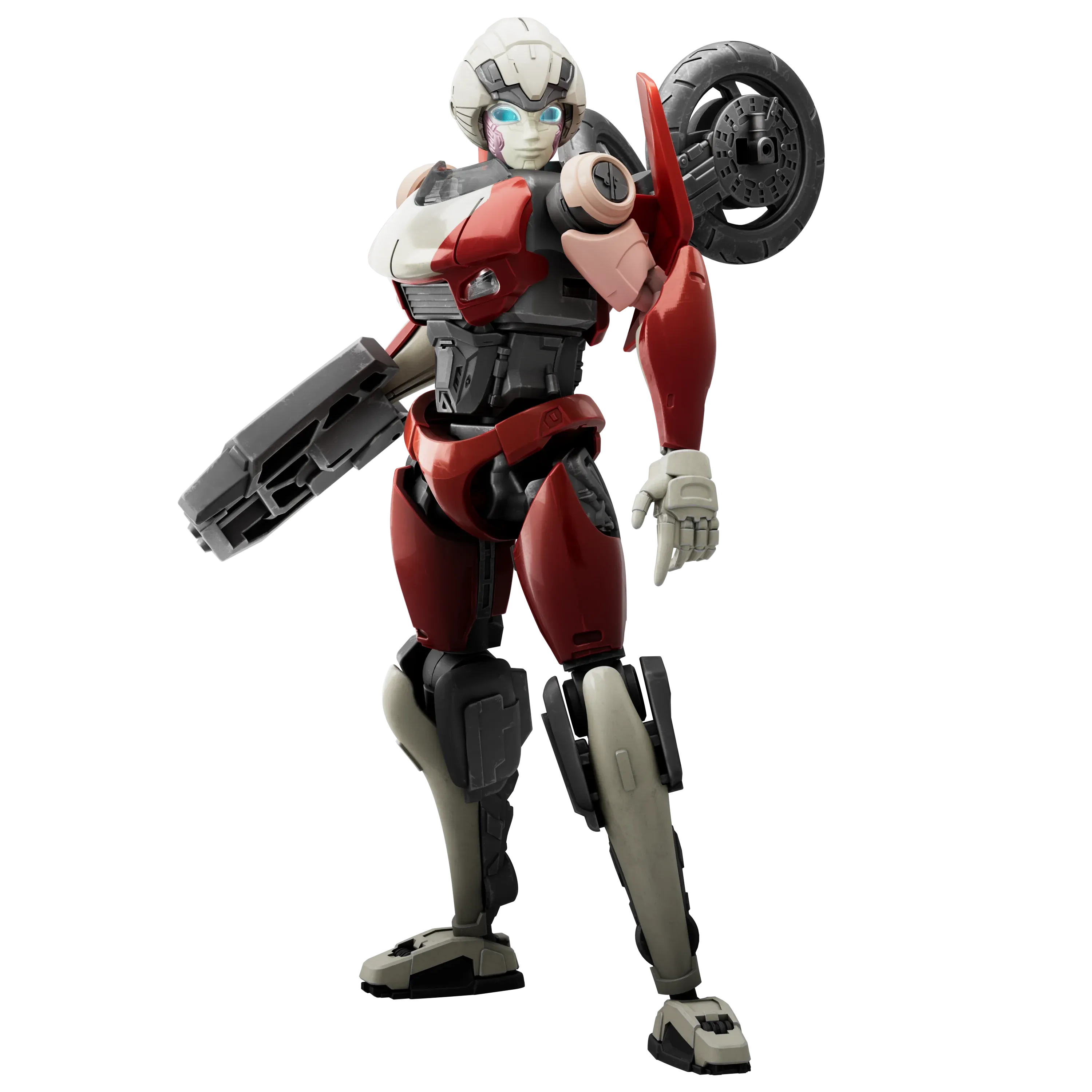 Blokees Transformers Classic Class #07 Arcee (Rise of the Beast) Model Kit