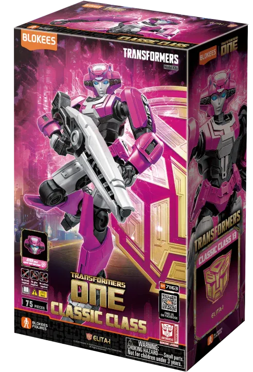 Blokees Transformers Classic Class #13 Elita-1 (Transformers One) Model Kit