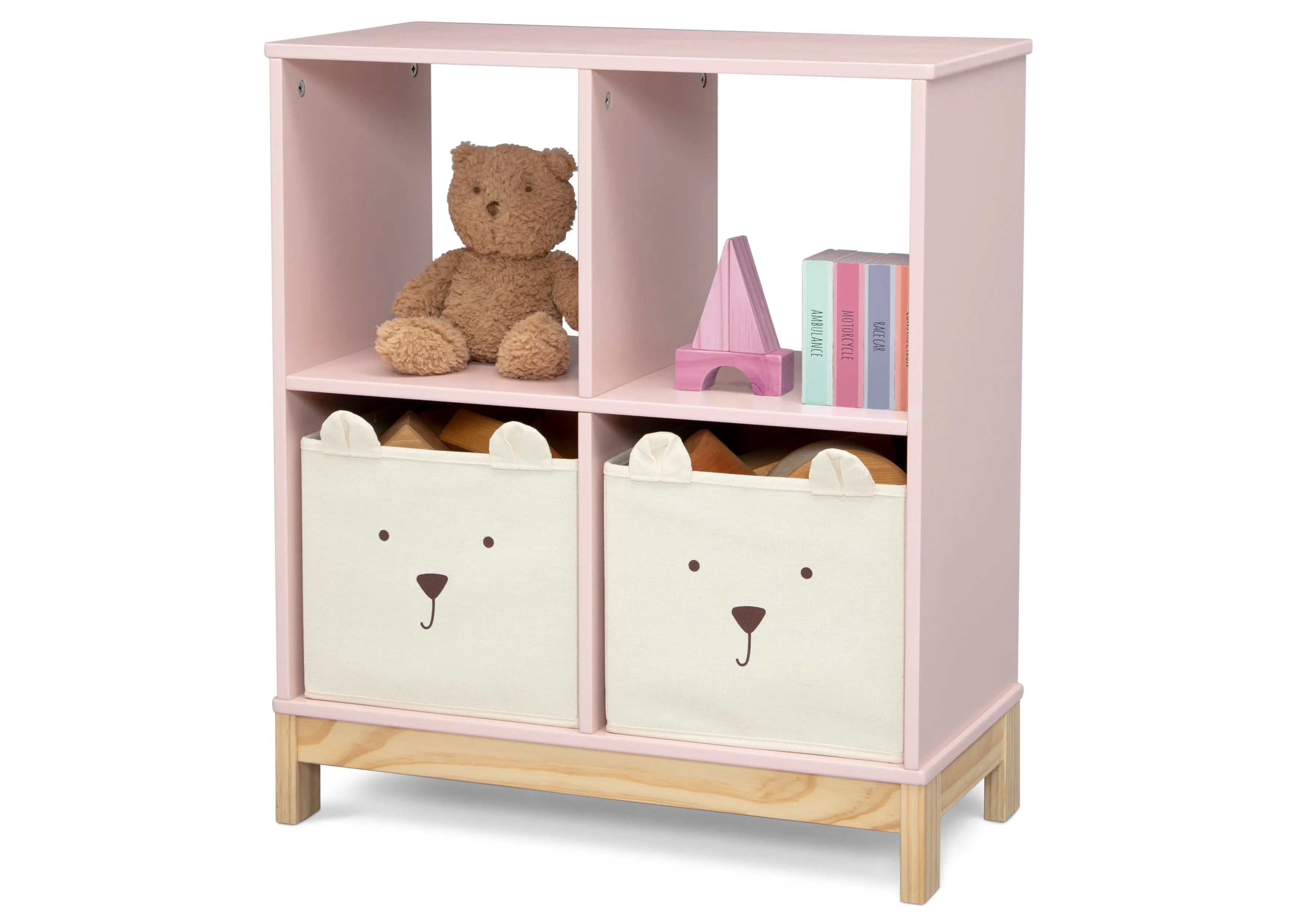 Brannan Bear Bookcase with Bins