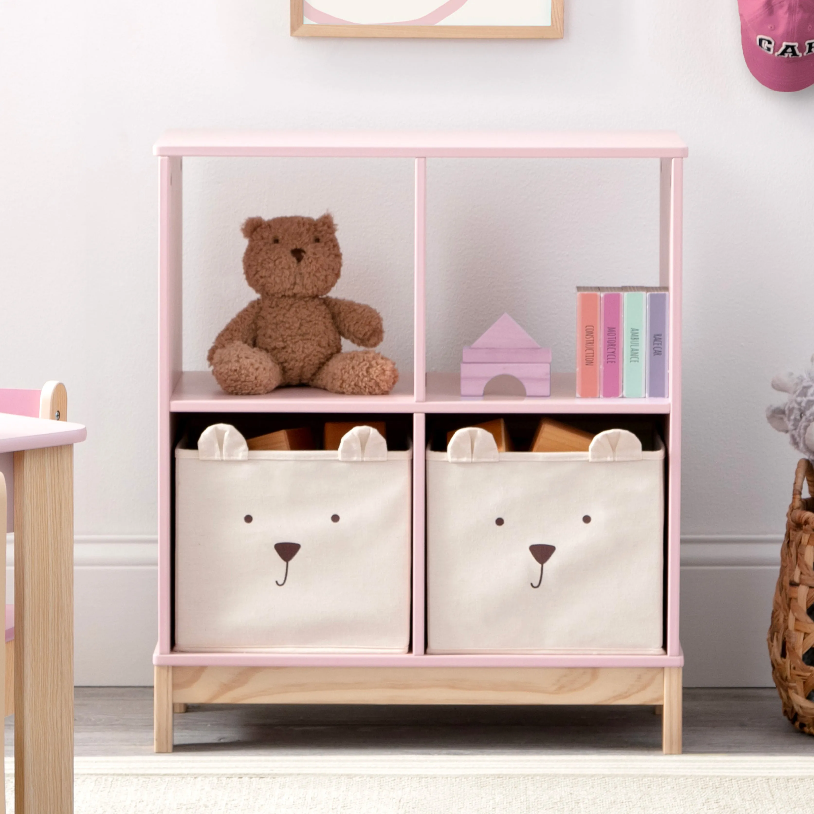Brannan Bear Bookcase with Bins