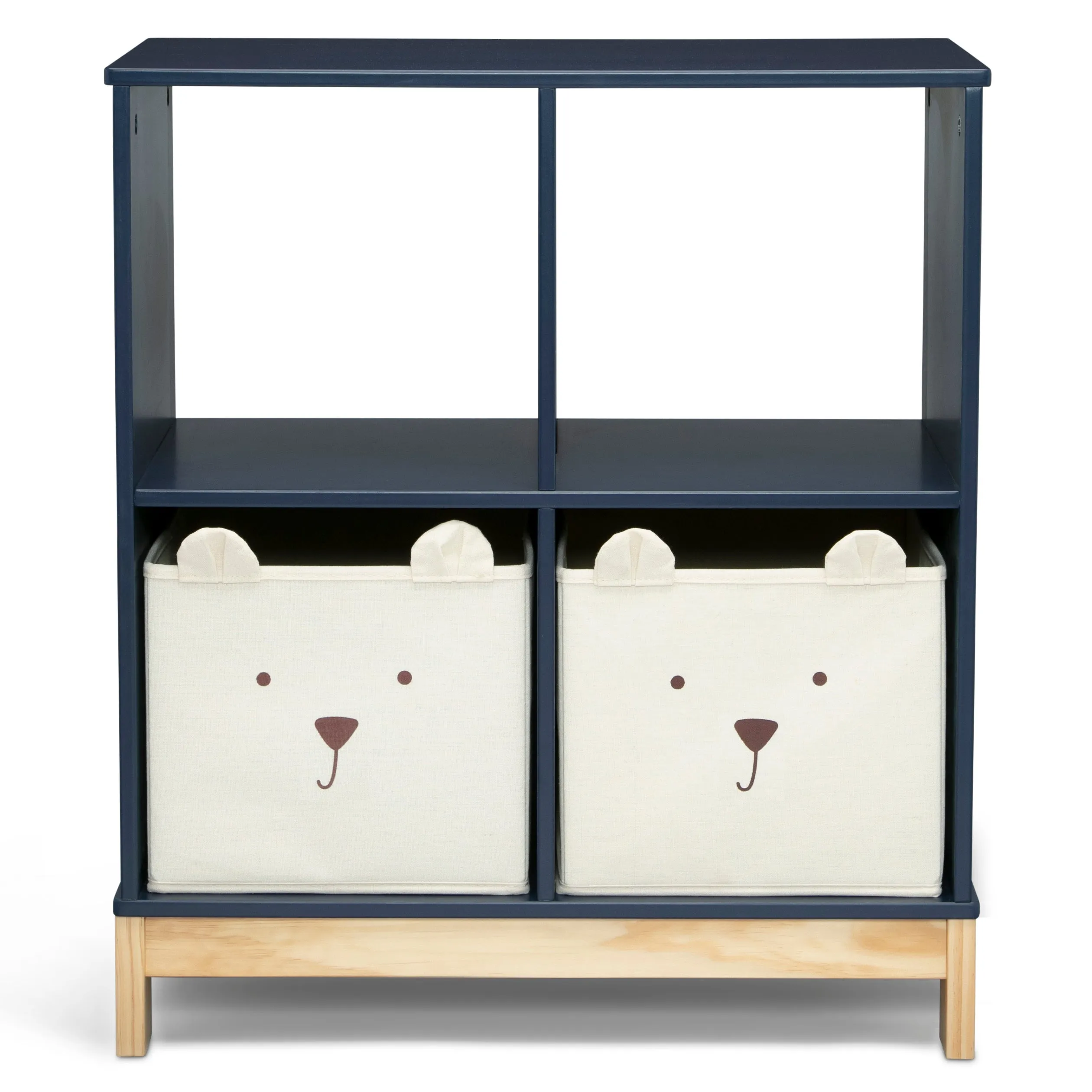 Brannan Bear Bookcase with Bins