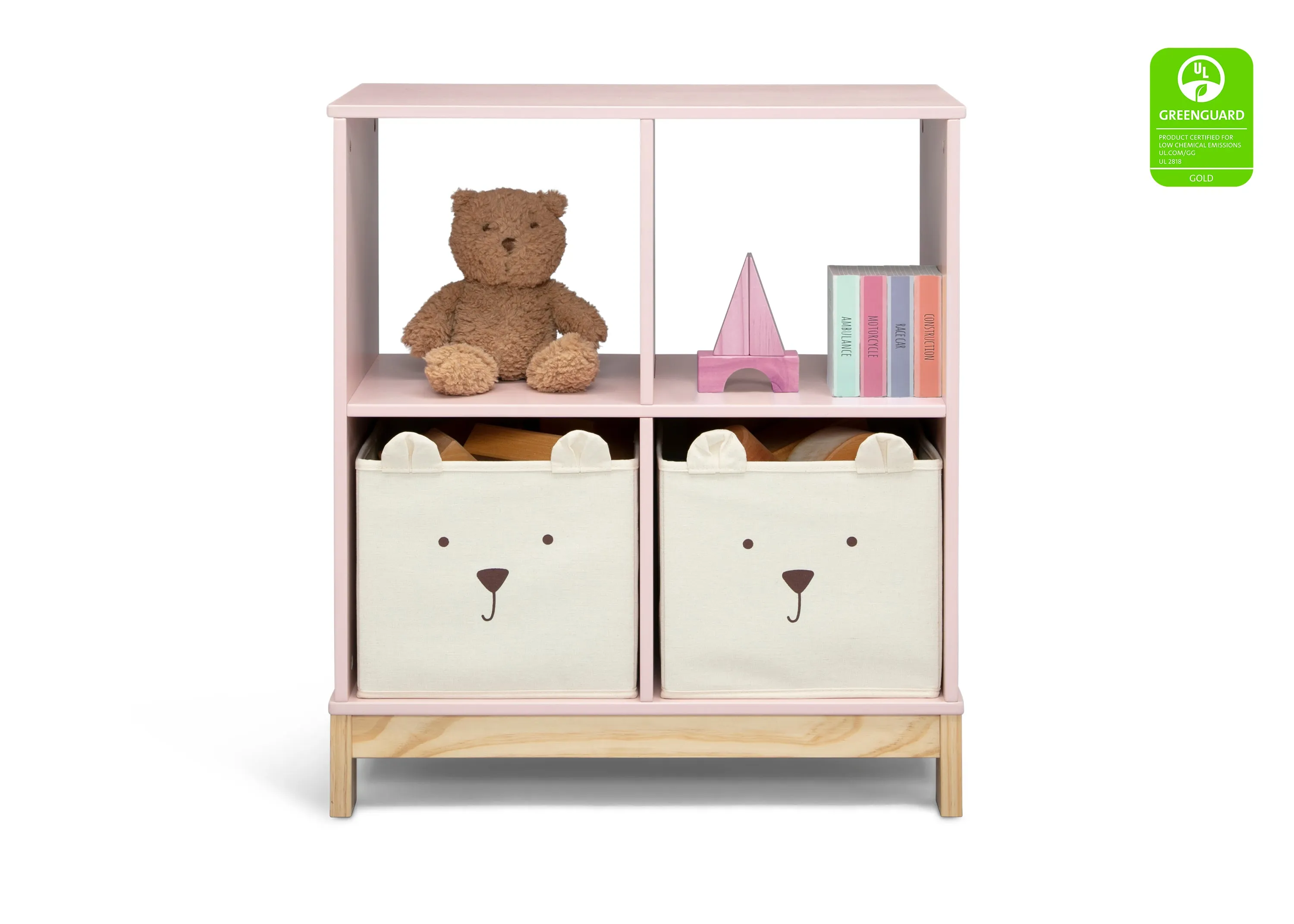 Brannan Bear Bookcase with Bins