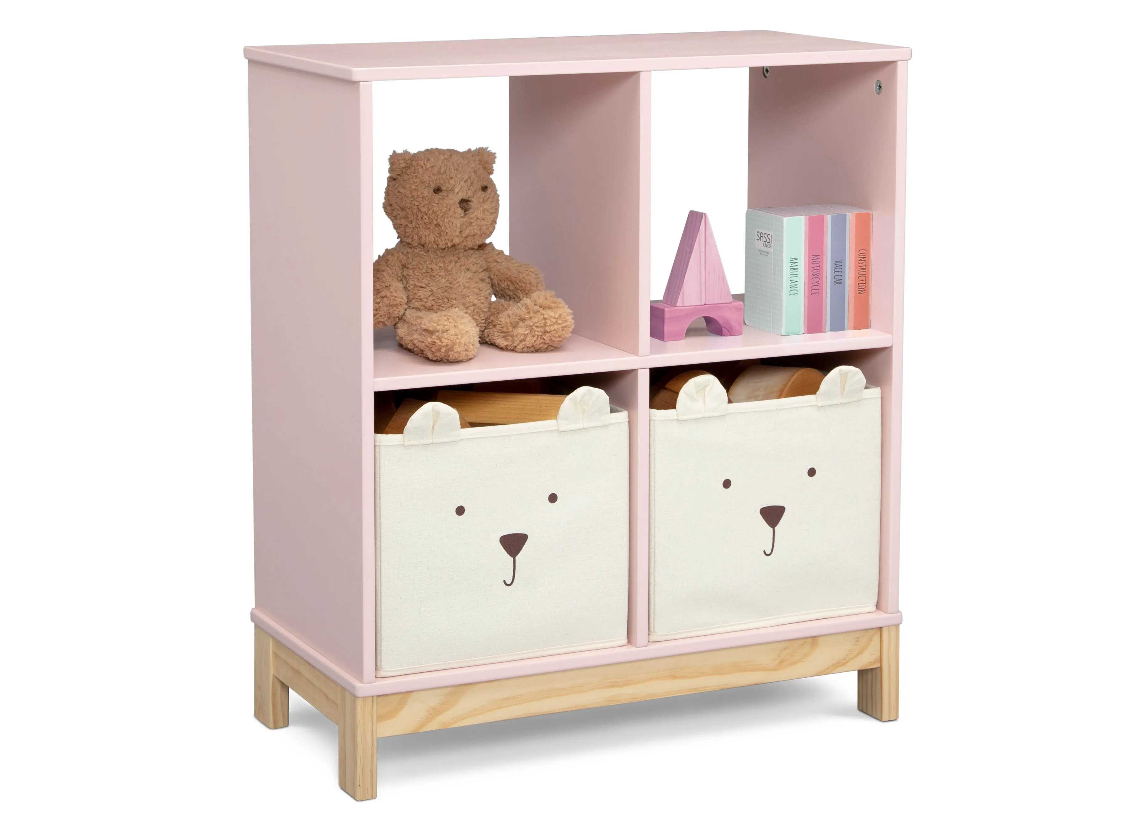 Brannan Bear Bookcase with Bins