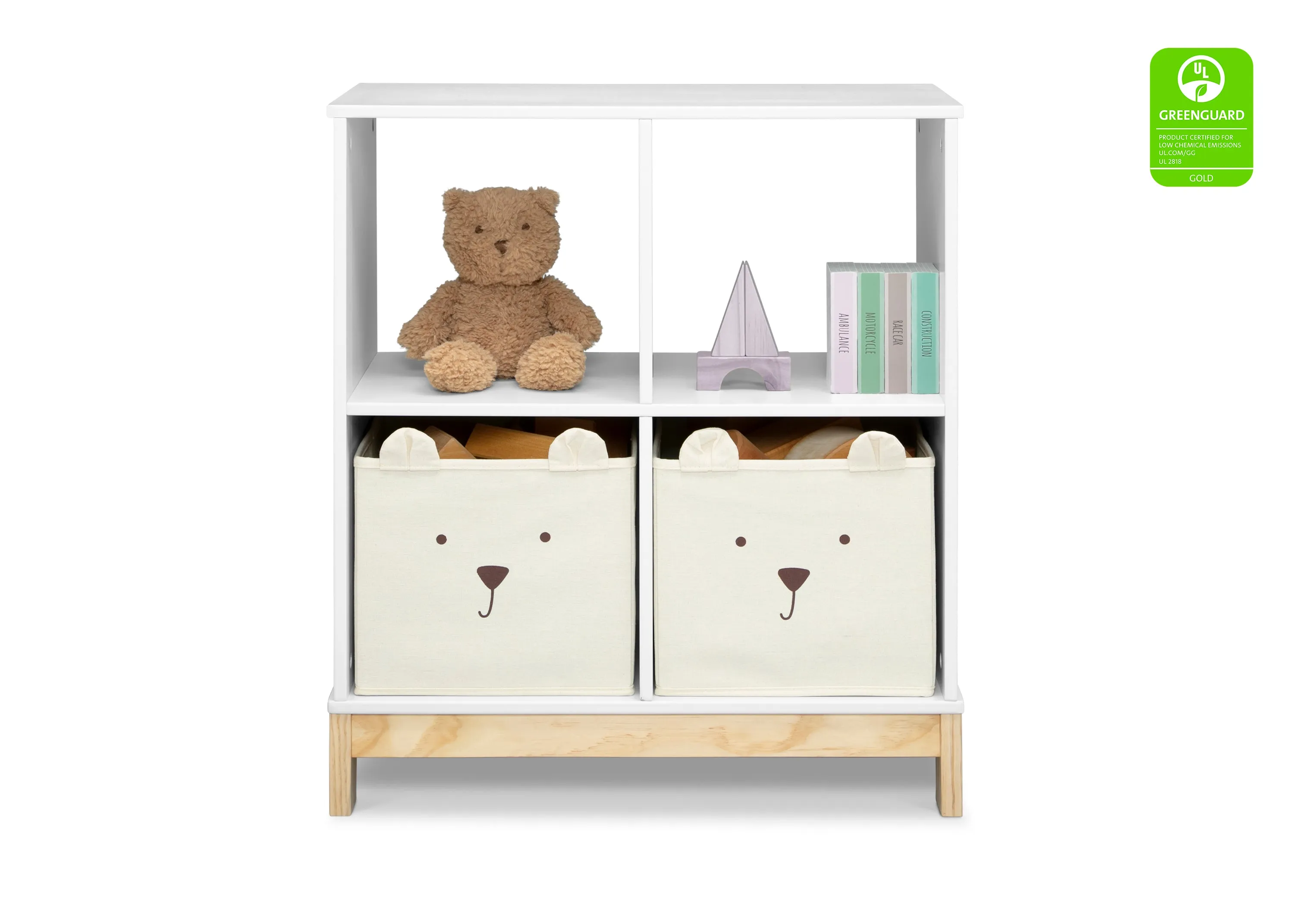 Brannan Bear Bookcase with Bins