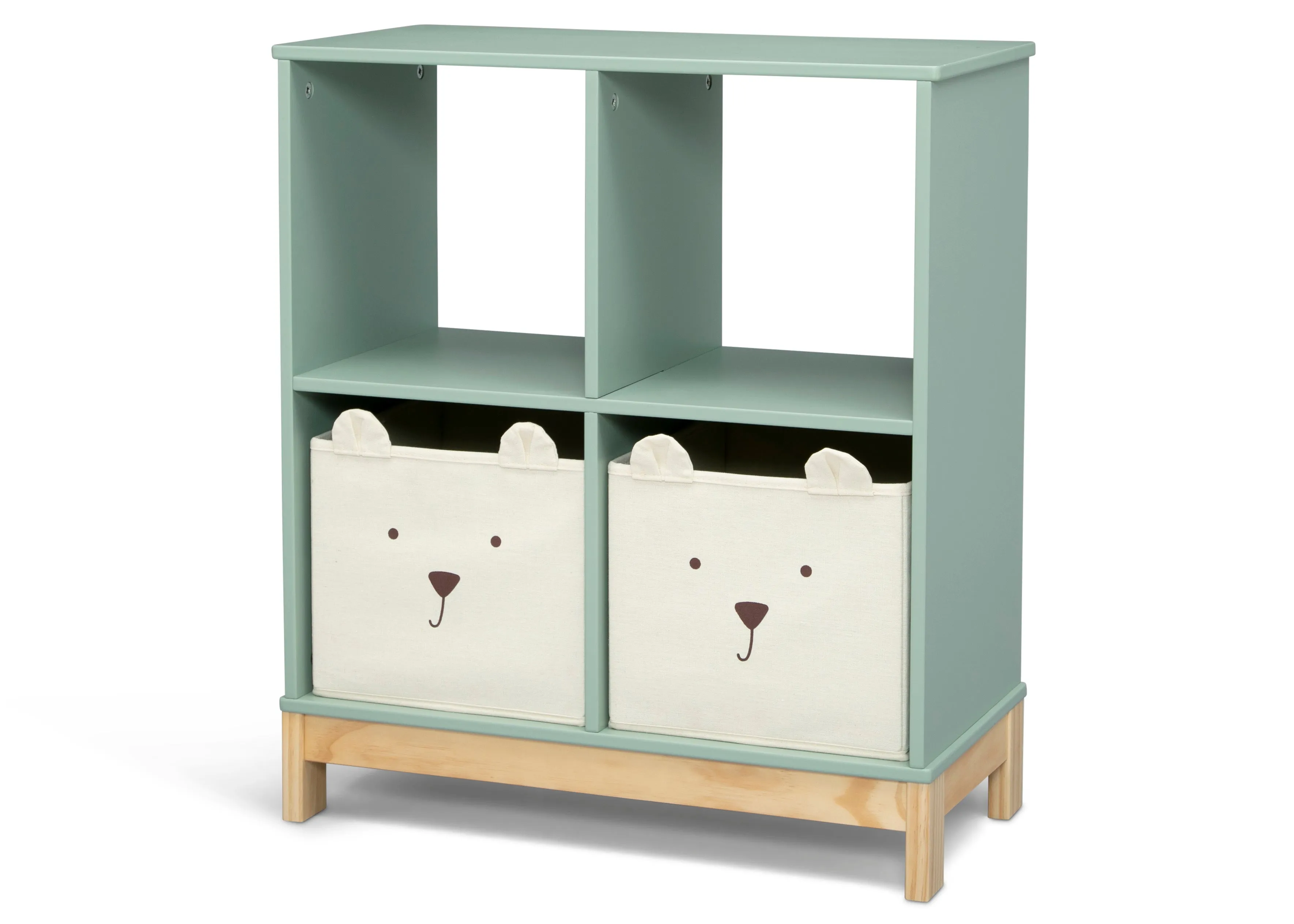 Brannan Bear Bookcase with Bins