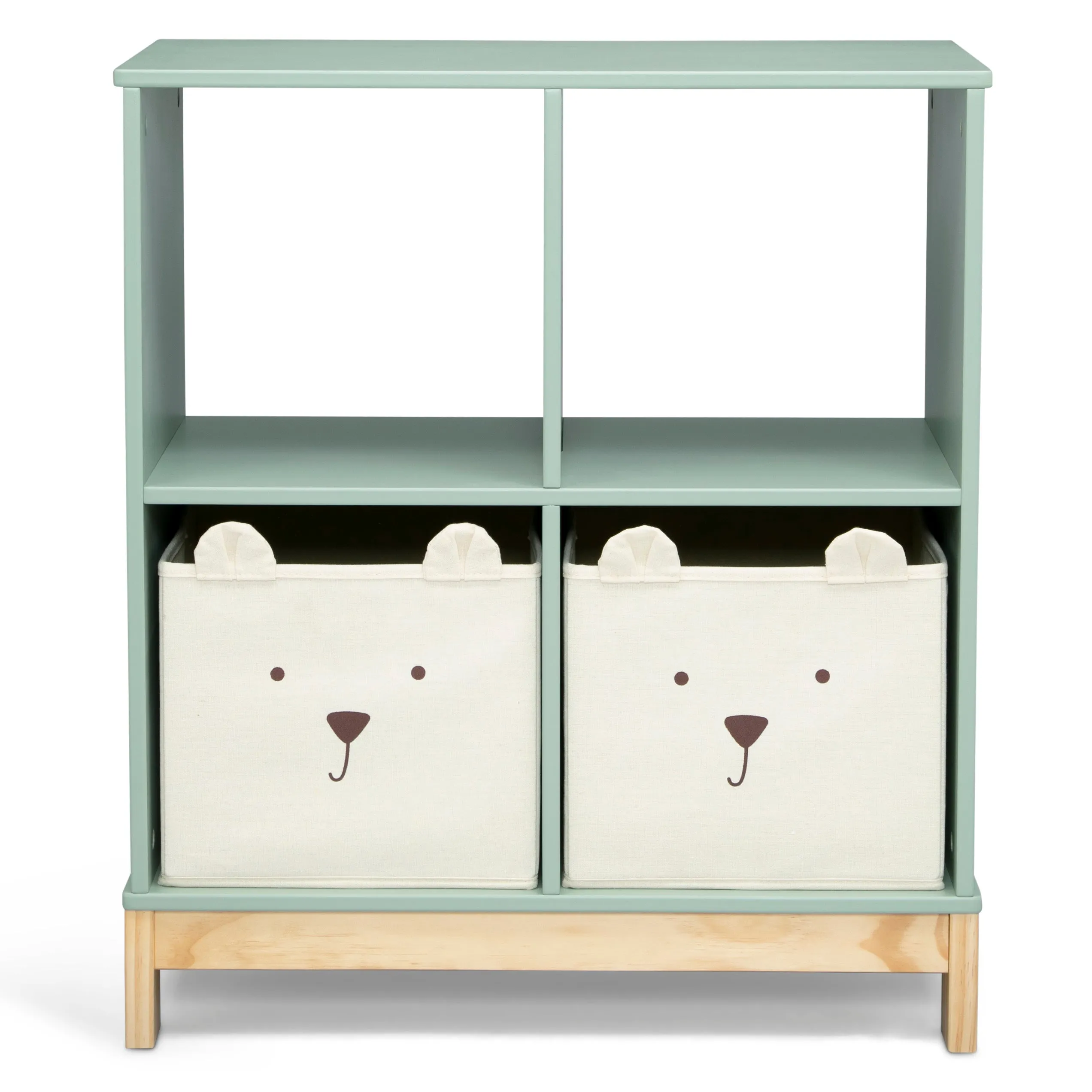 Brannan Bear Bookcase with Bins