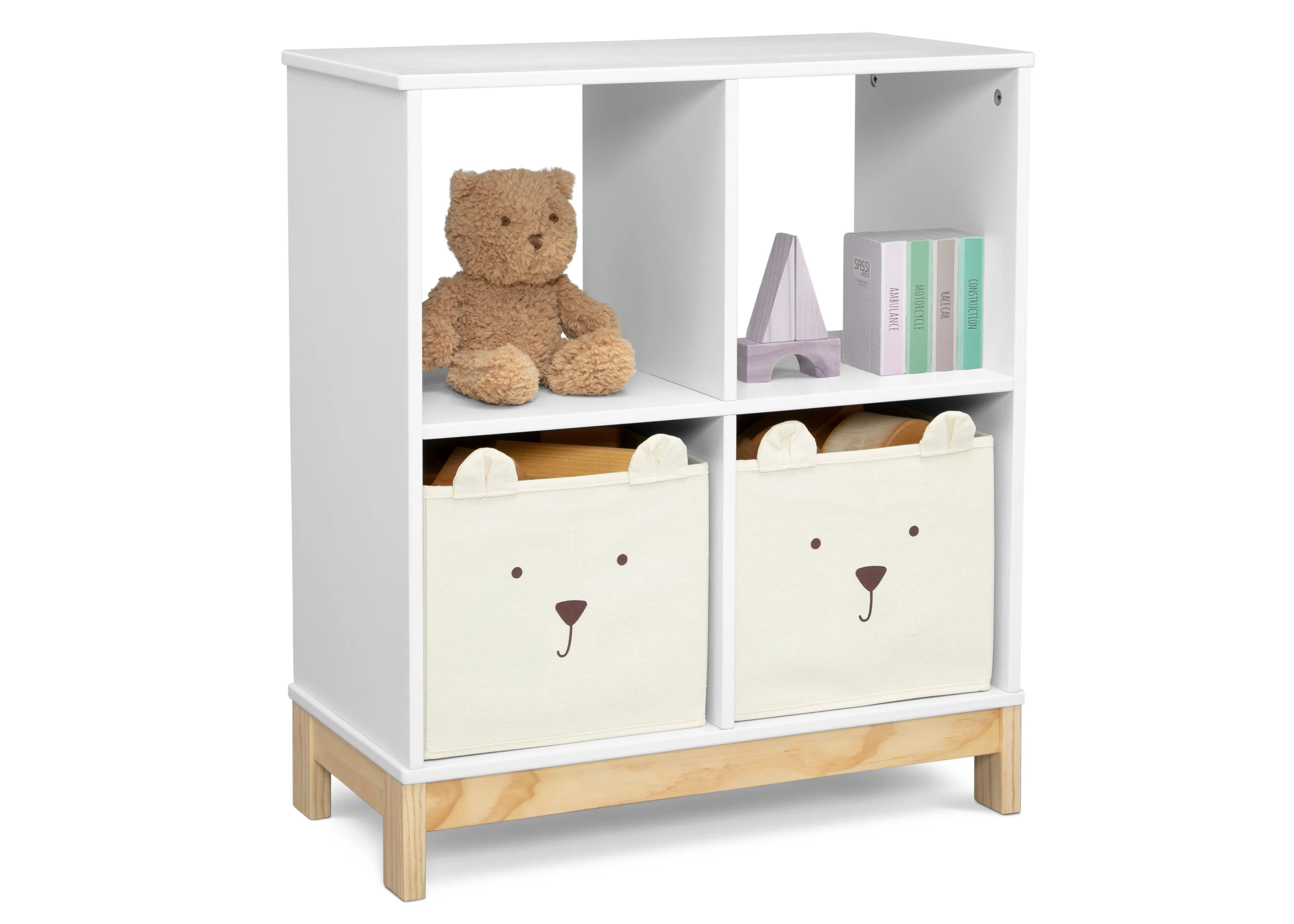 Brannan Bear Bookcase with Bins