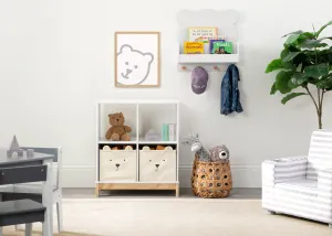 Brannan Bear Bookcase with Bins