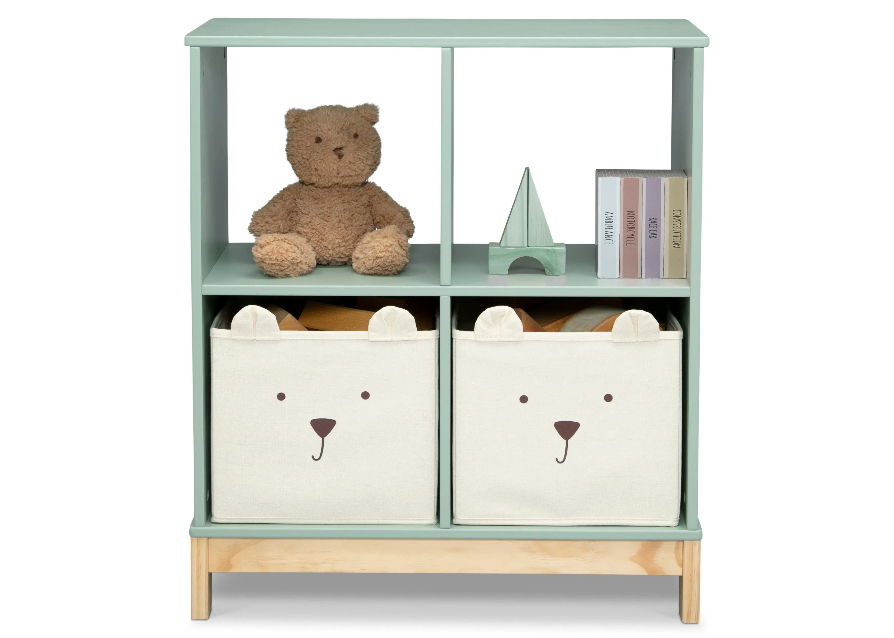 Brannan Bear Bookcase with Bins