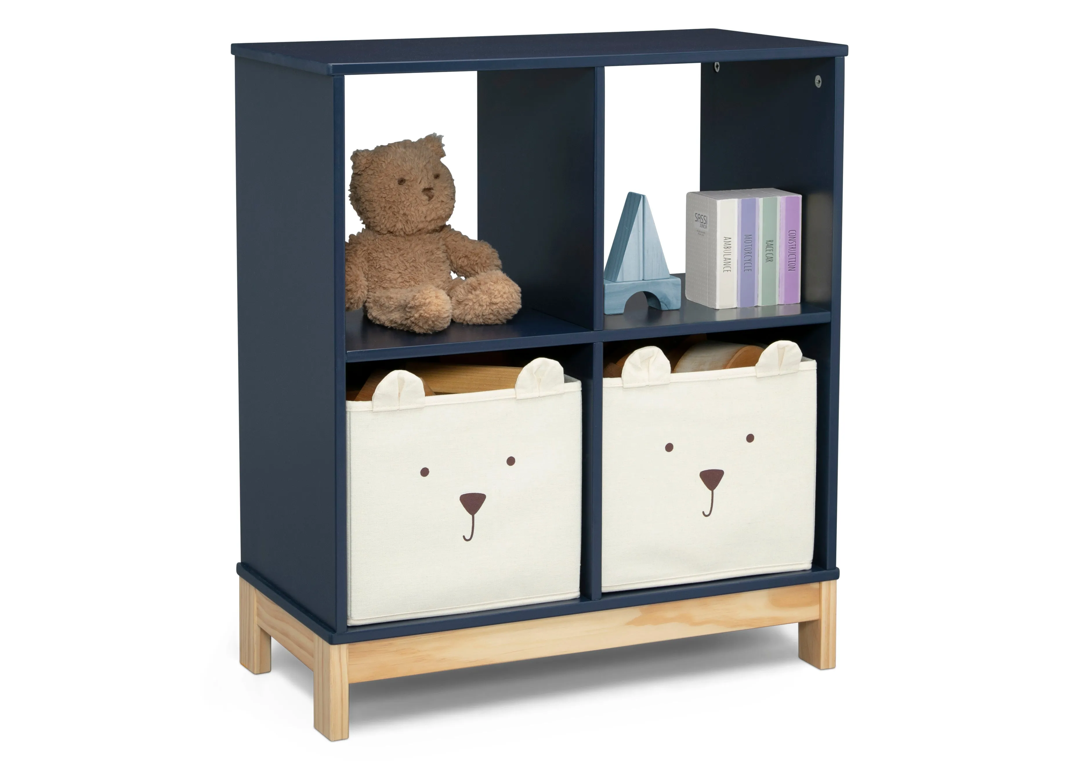 Brannan Bear Bookcase with Bins