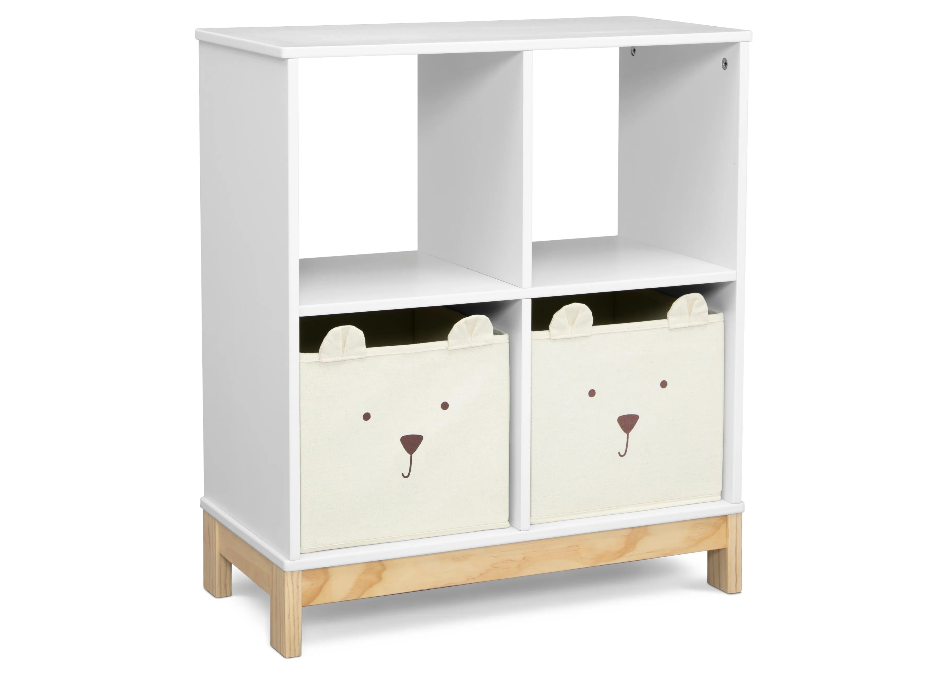 Brannan Bear Bookcase with Bins