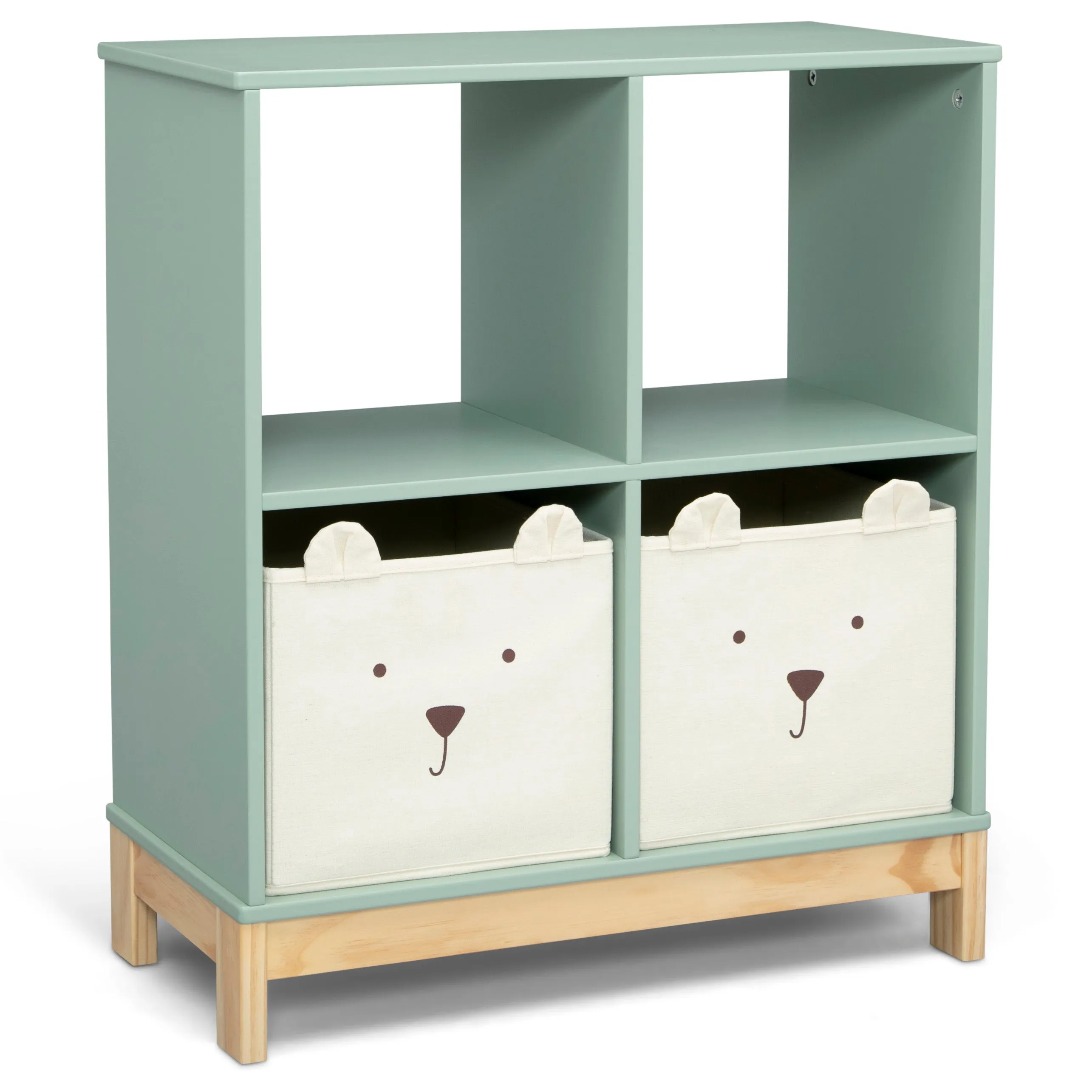 Brannan Bear Bookcase with Bins