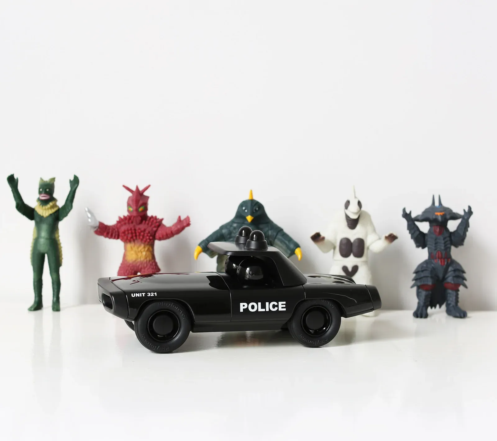 Car MAVERICK HEAT SHADOW Black Police