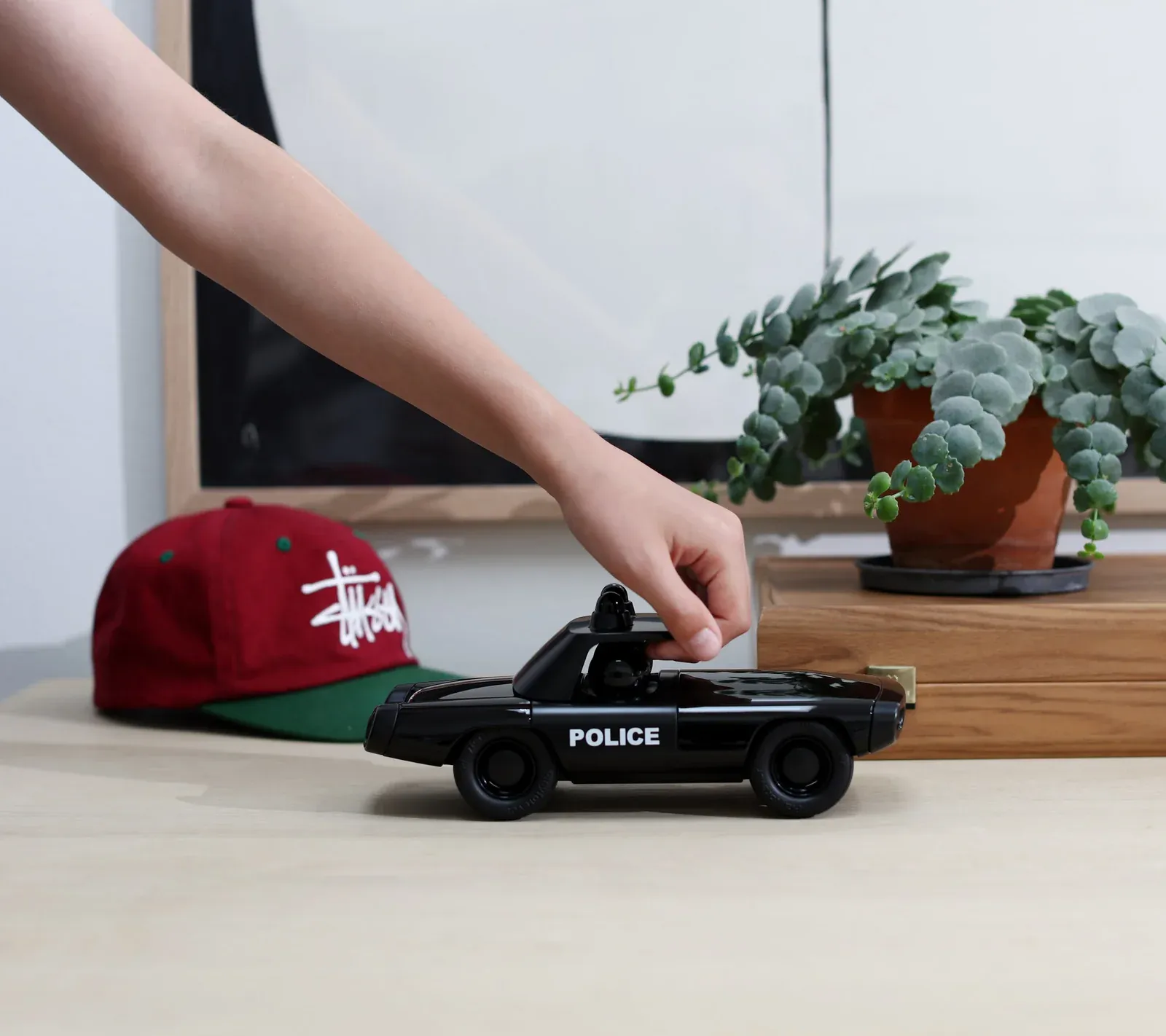 Car MAVERICK HEAT SHADOW Black Police