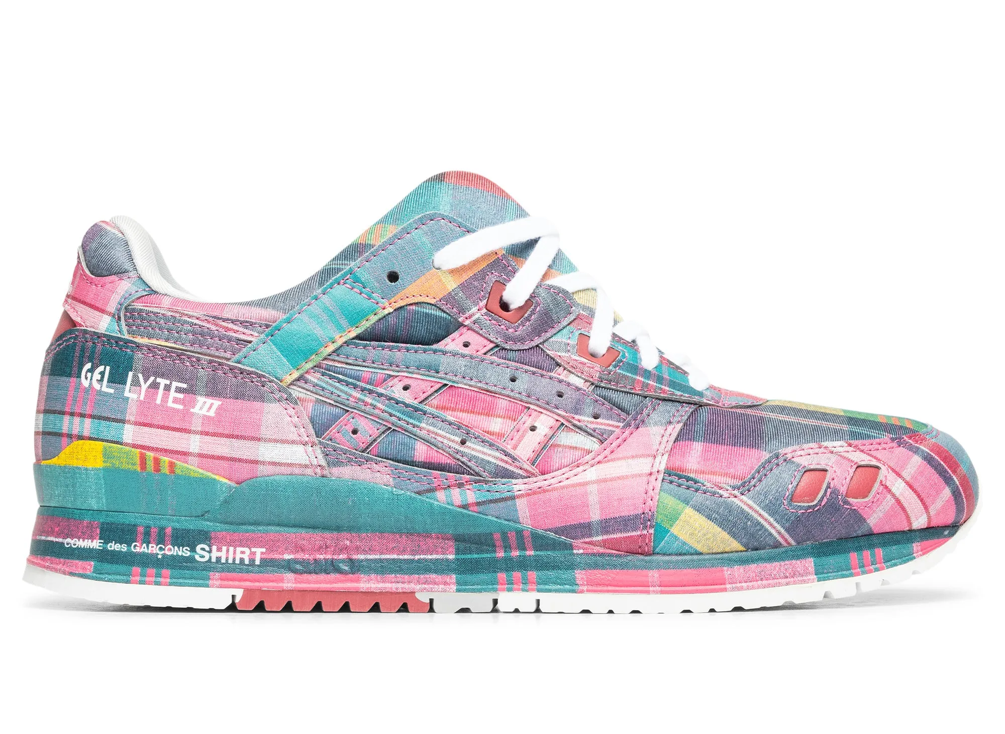 Comme des Garçons SHIRT x ASICS Gel Lyte III in Pink xld
