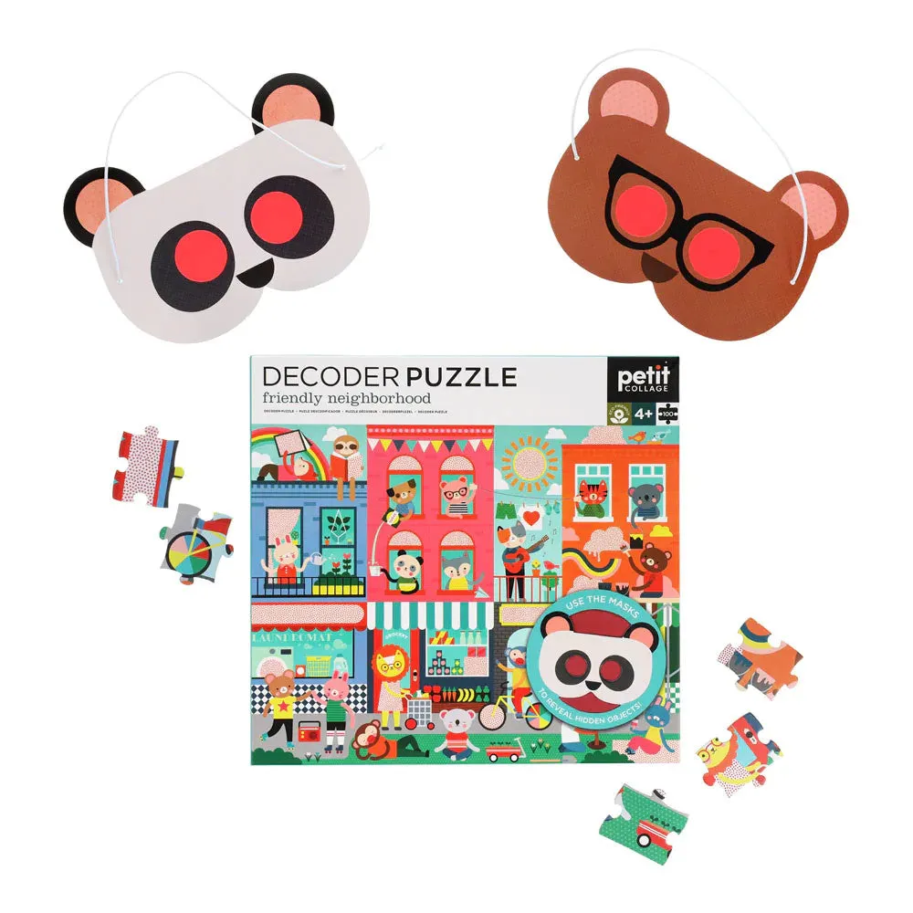 Decoder Puzzle 100pc Friendly Neighborhood