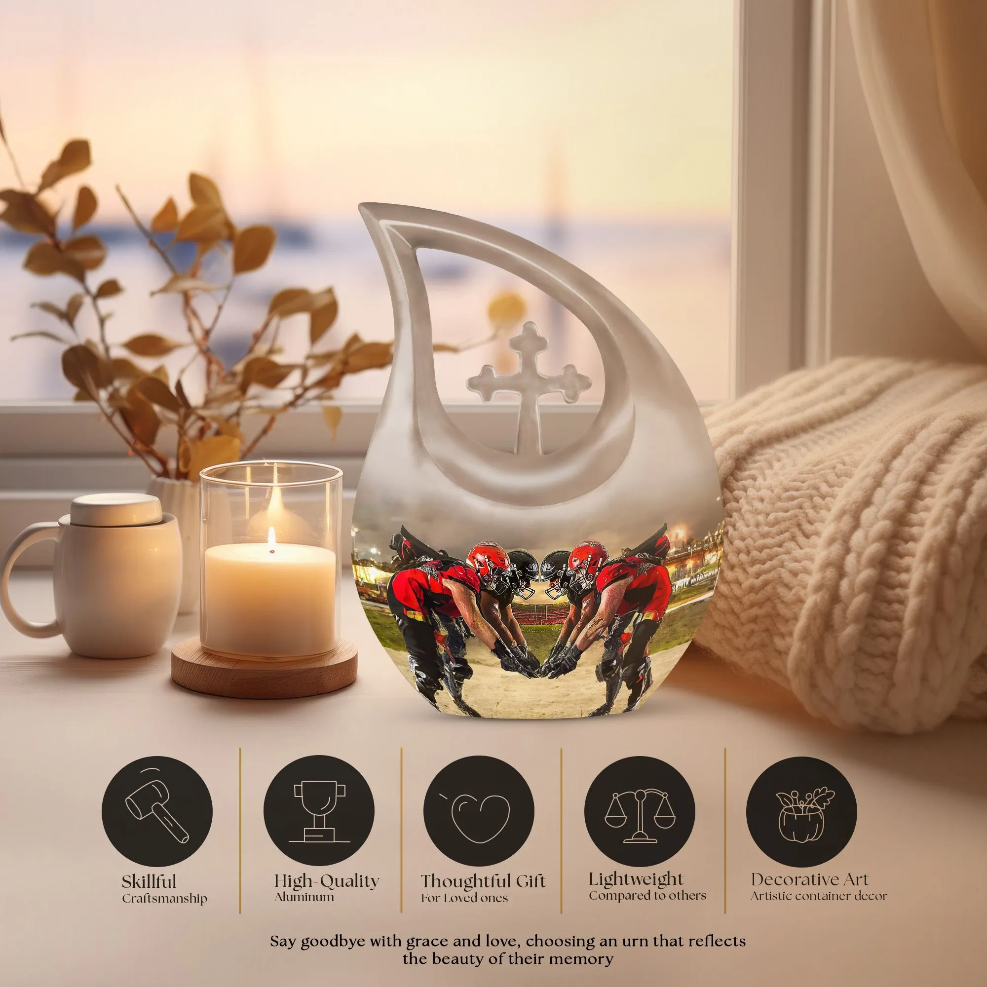 Deer Cremation Urn: Keepsake Cremation Urn For Human Ashes