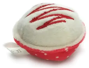 Doyen World Truffle White w/Red Cat Toy