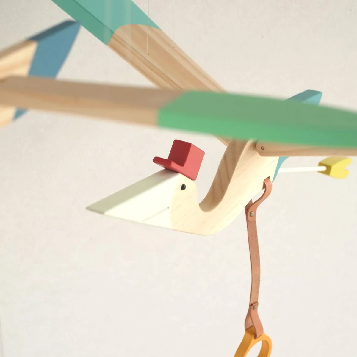 Eguchi Bird Wooden Mobile