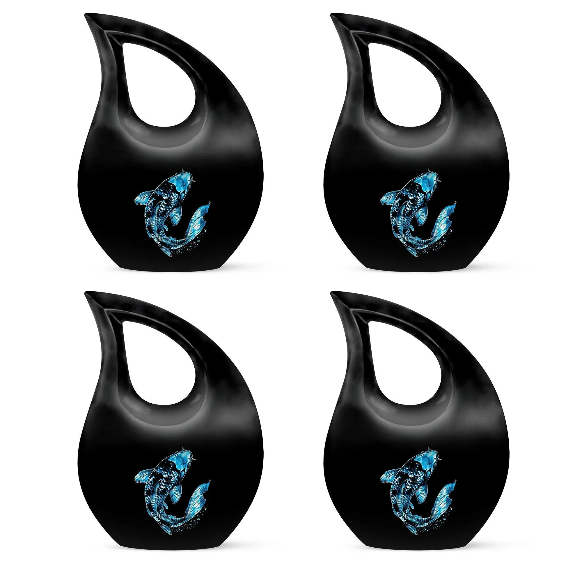 Fish Urn Memorial- Personalized Container For Human Ashes