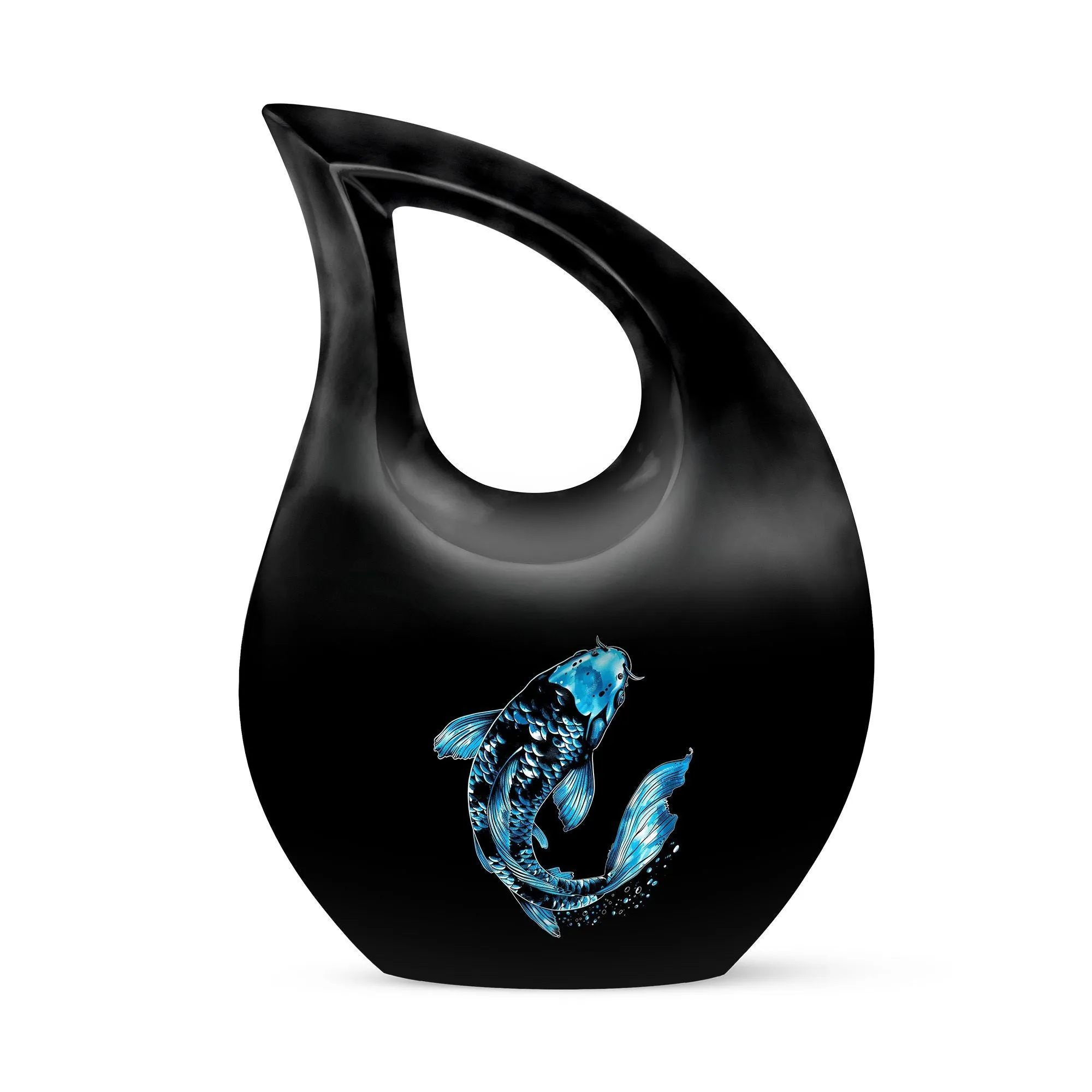 Fish Urn Memorial- Personalized Container For Human Ashes