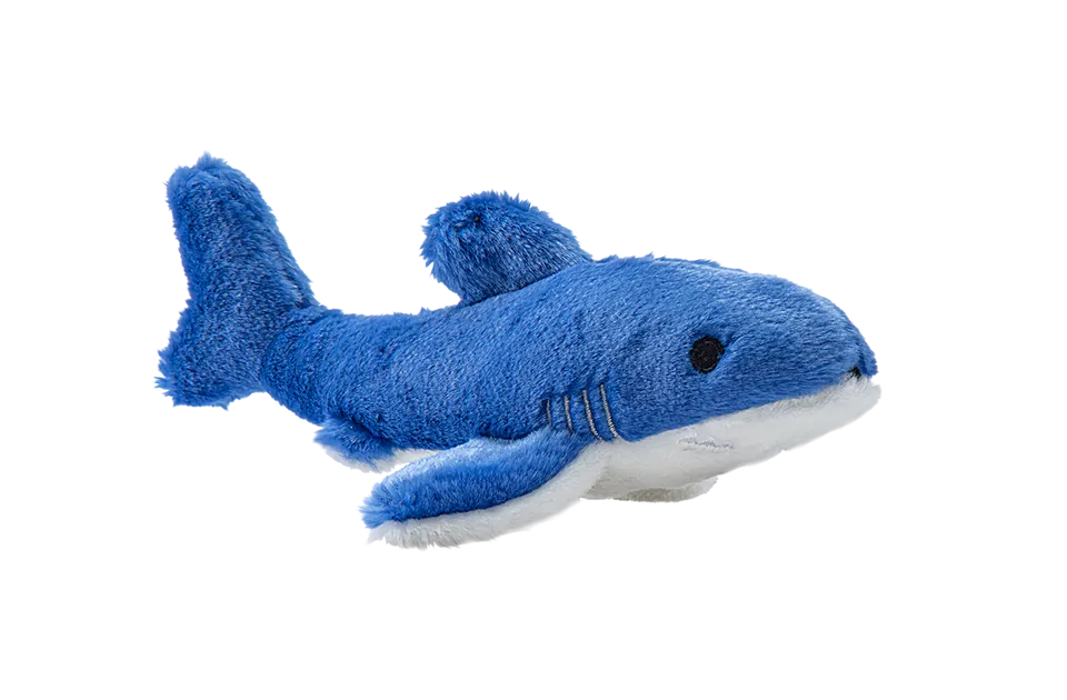 Fluff & Tuff Baby Bruce Shark Plush Dog Toy