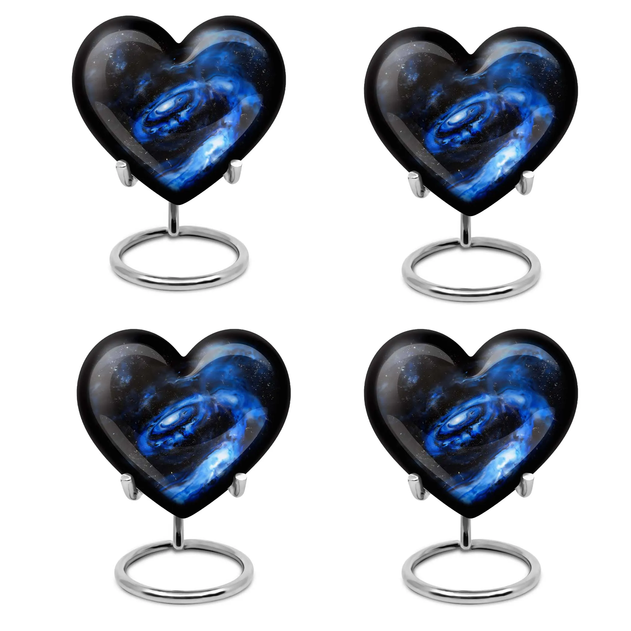 Galaxy Urn Cremation Keepsake - Funeral Emblem for Women