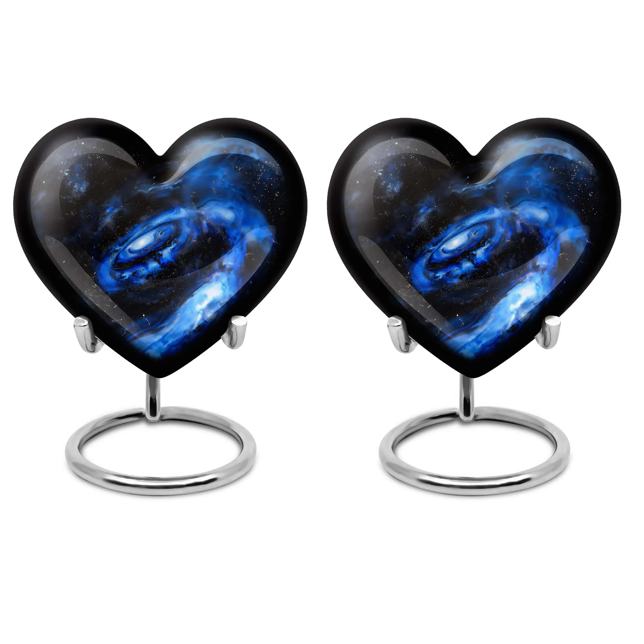 Galaxy Urn Cremation Keepsake - Funeral Emblem for Women