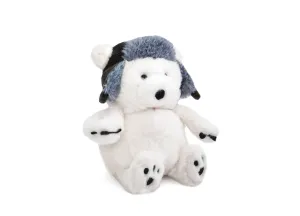 Geoffrey's Toy Box Exclusive 6-inch Winter Polar Bear Plush with Hat
