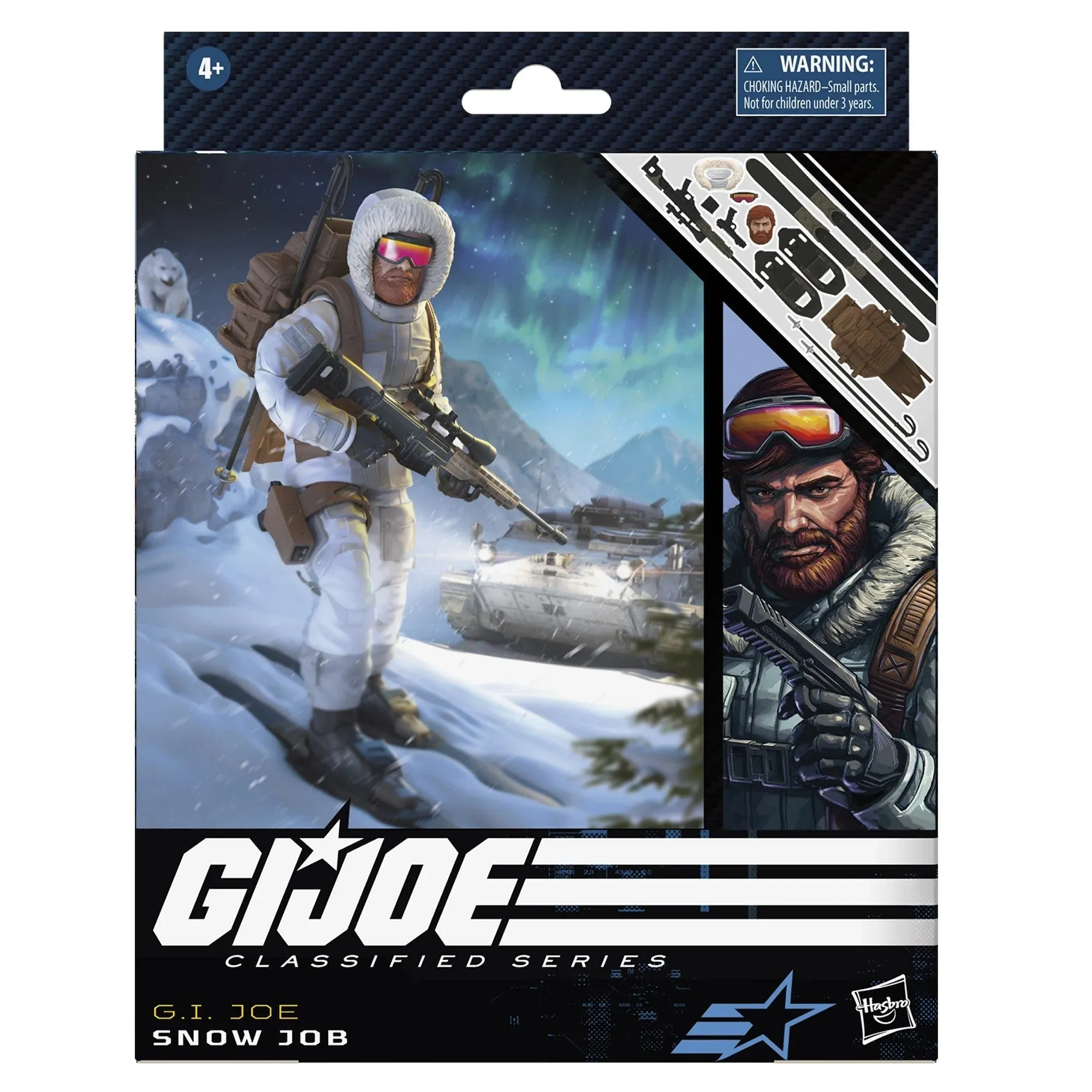 Hasbro G.I. Joe Classified Series #67 Snow Job Action Figure