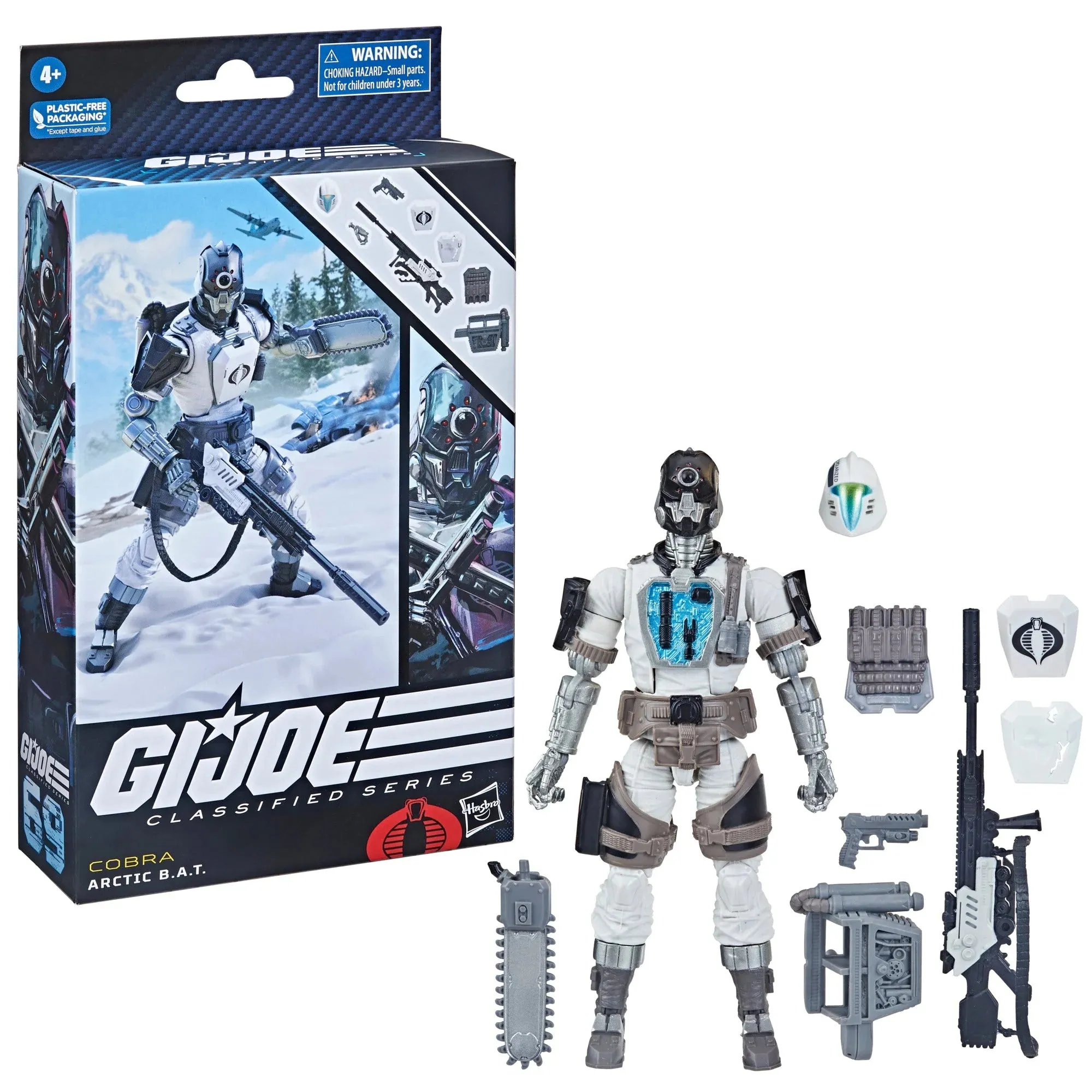 Hasbro G.I. Joe Classified Series #69 Arctic B.A.T Action Figure Exclusive