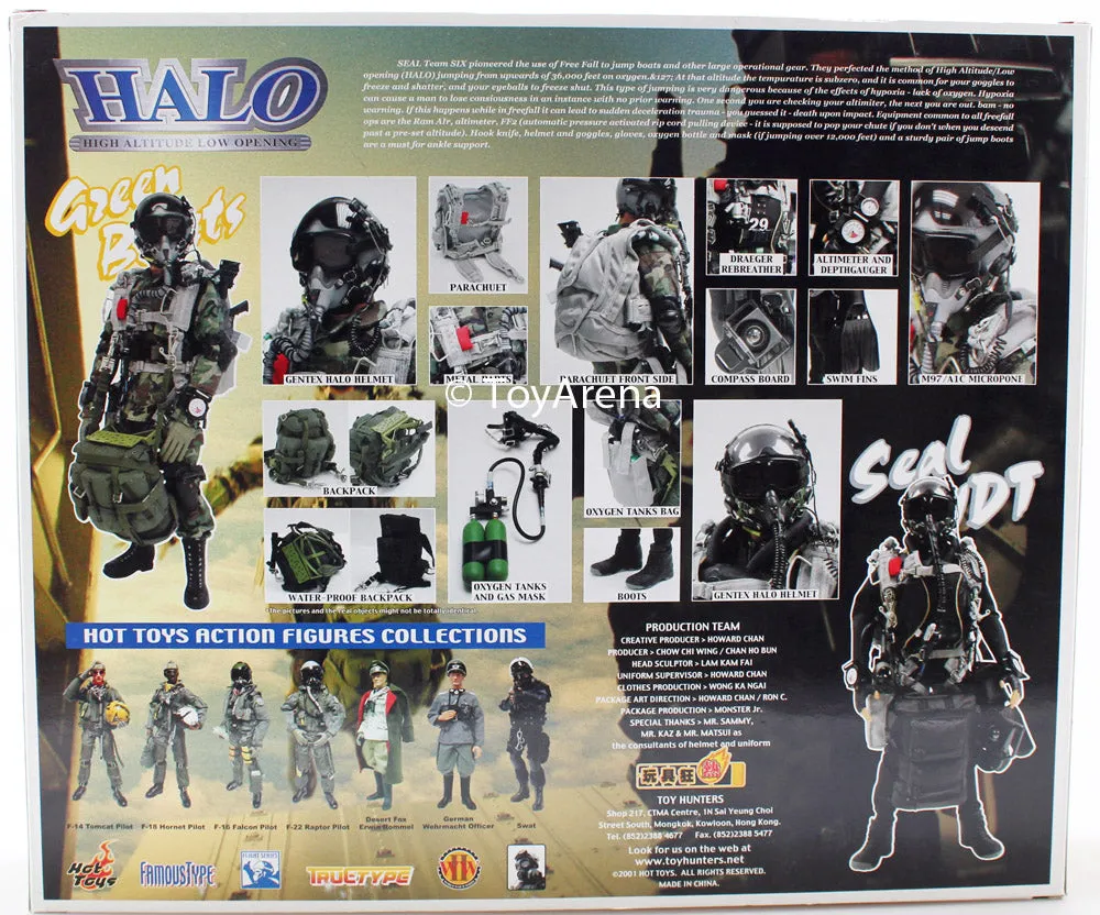 Hot Toys 1/6 Halo High Altitude Low Opening Green Berets Action Figure