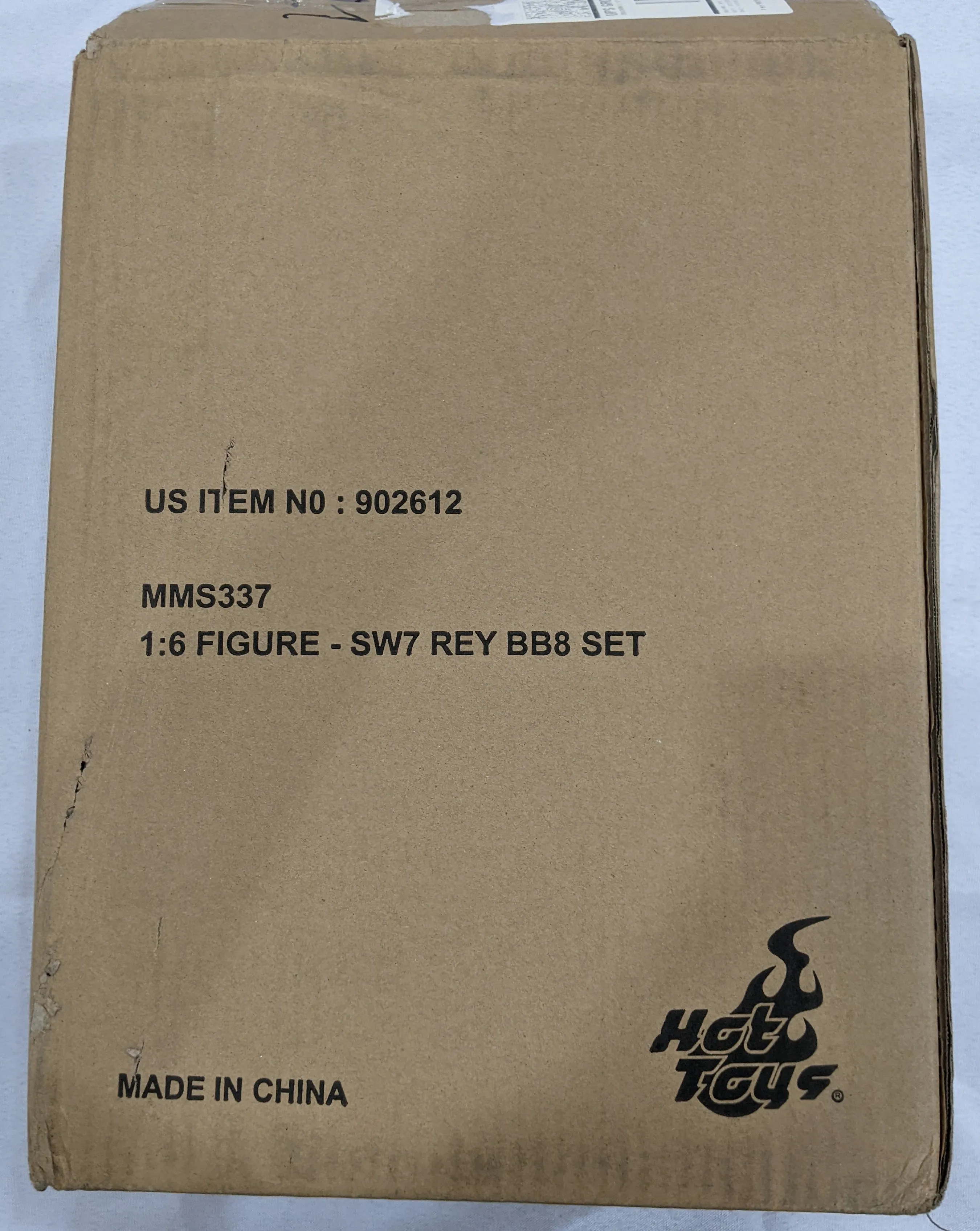 Hot Toys 1/6 Star Wars Episode VII The Force Awakens Rey and BB8 Set Sixth Scale MMS337
