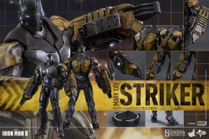 Hot Toys Iron Man Mark XXV Striker 12 Inch 1/6 Scale Action Figure MMS277