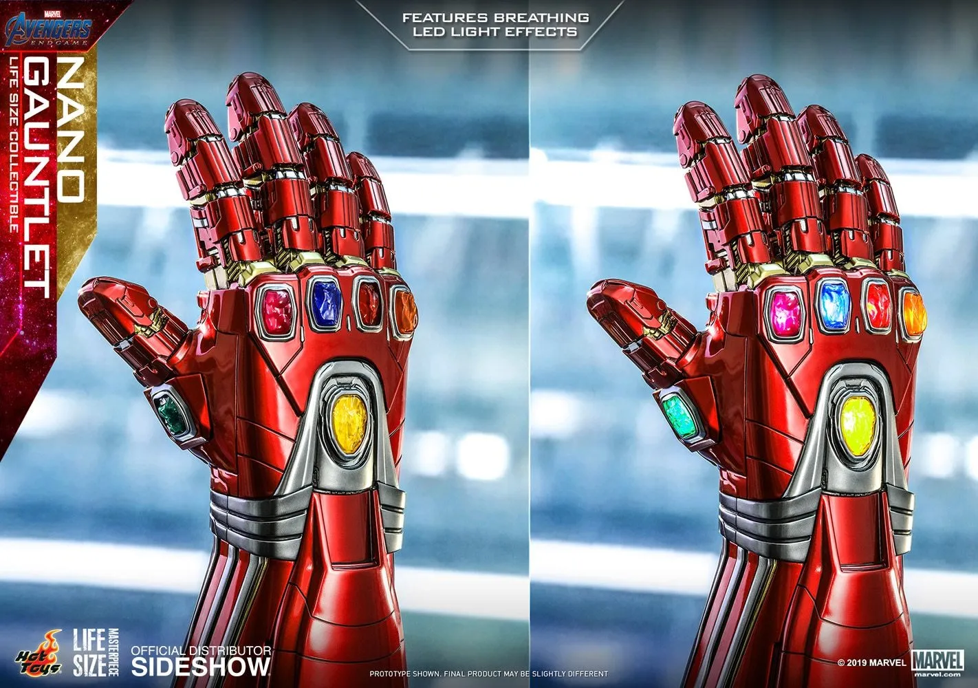 Hot Toys Movie Masterpiece 1/1 Scale Life-Size Replica - Nano Gauntlet (Avengers: Endgame)