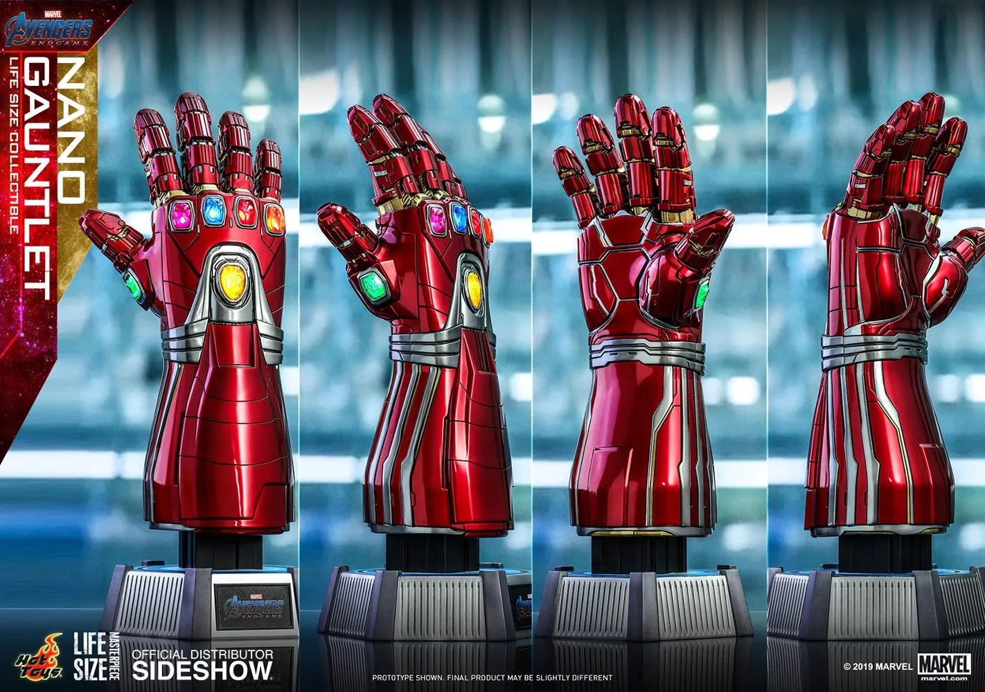 Hot Toys Movie Masterpiece 1/1 Scale Life-Size Replica - Nano Gauntlet (Avengers: Endgame)