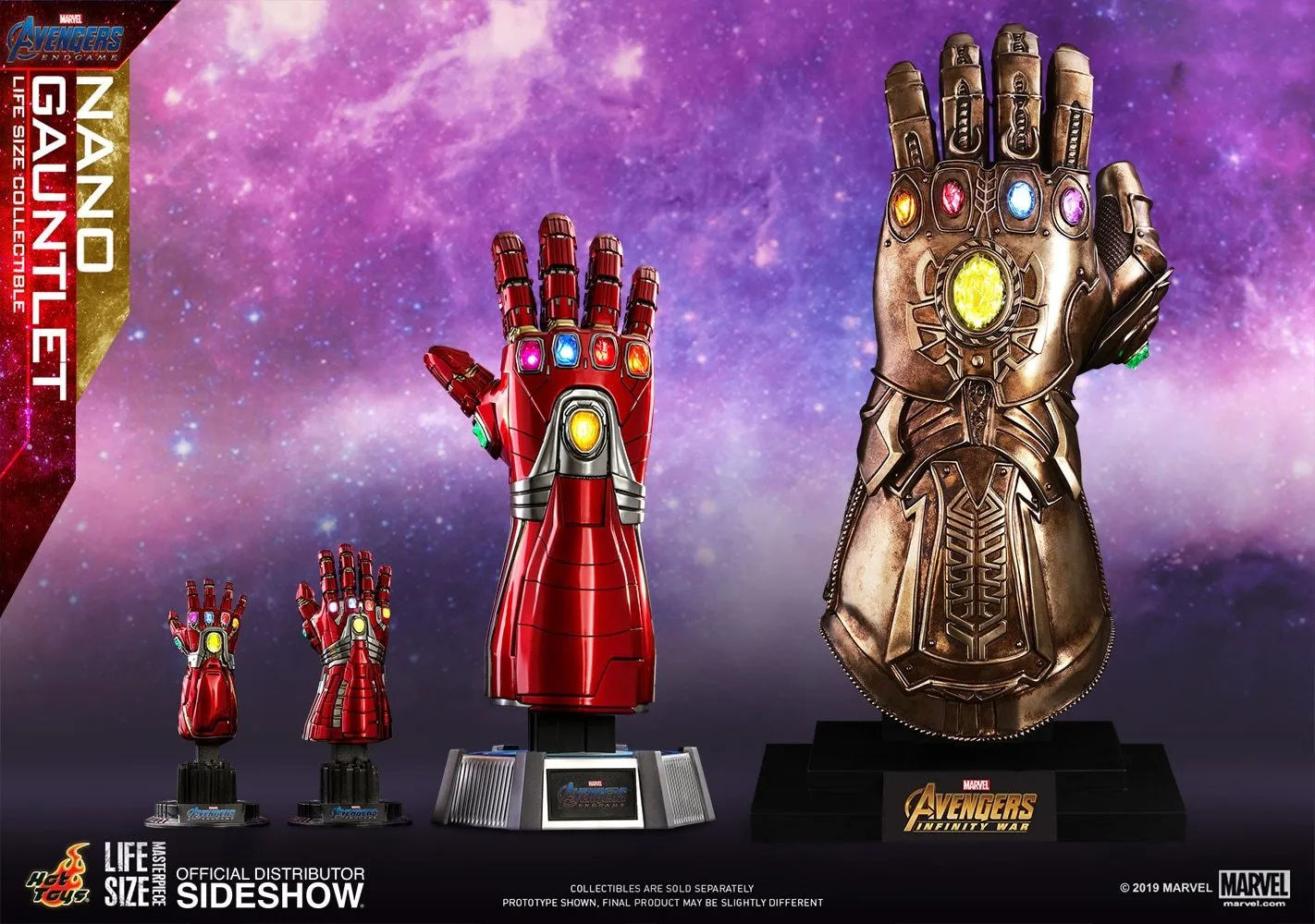 Hot Toys Movie Masterpiece 1/1 Scale Life-Size Replica - Nano Gauntlet (Avengers: Endgame)
