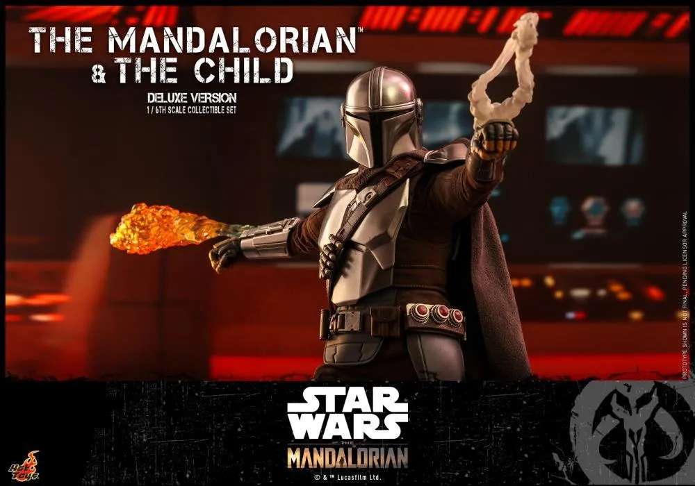 Hot Toys - The Mandalorian & The Child (Deluxe Ver.) 1/6 Scale Collectible Figure
