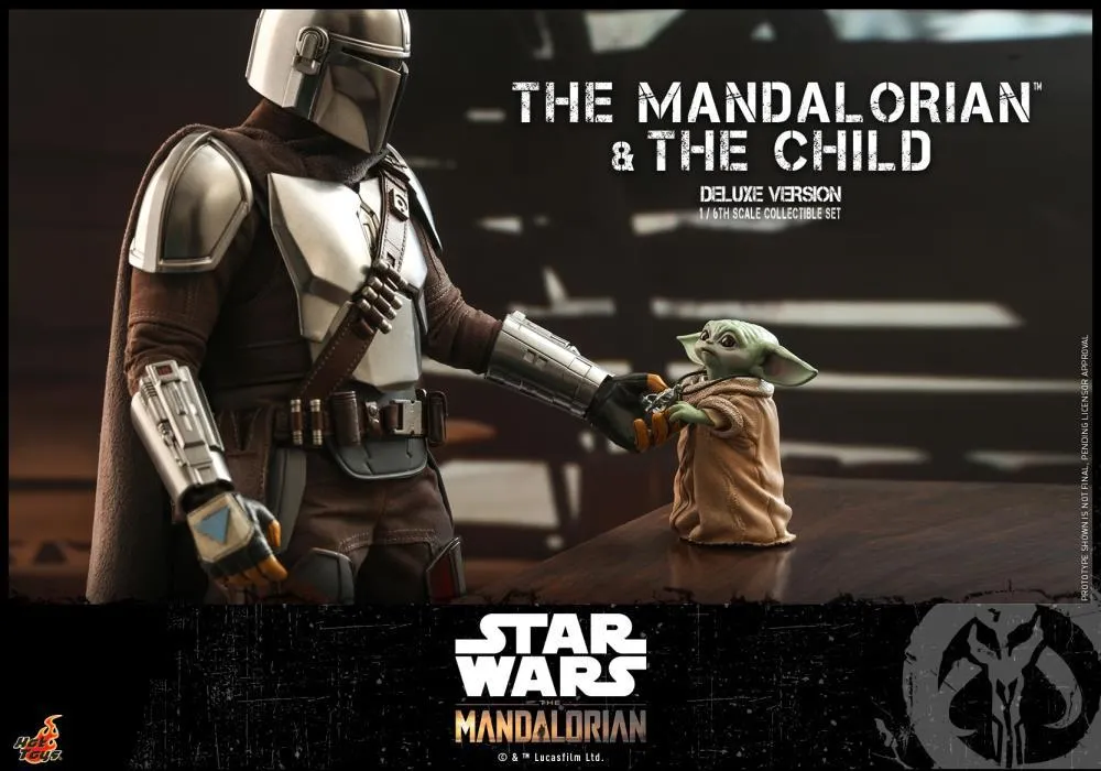 Hot Toys - The Mandalorian & The Child (Deluxe Ver.) 1/6 Scale Collectible Figure