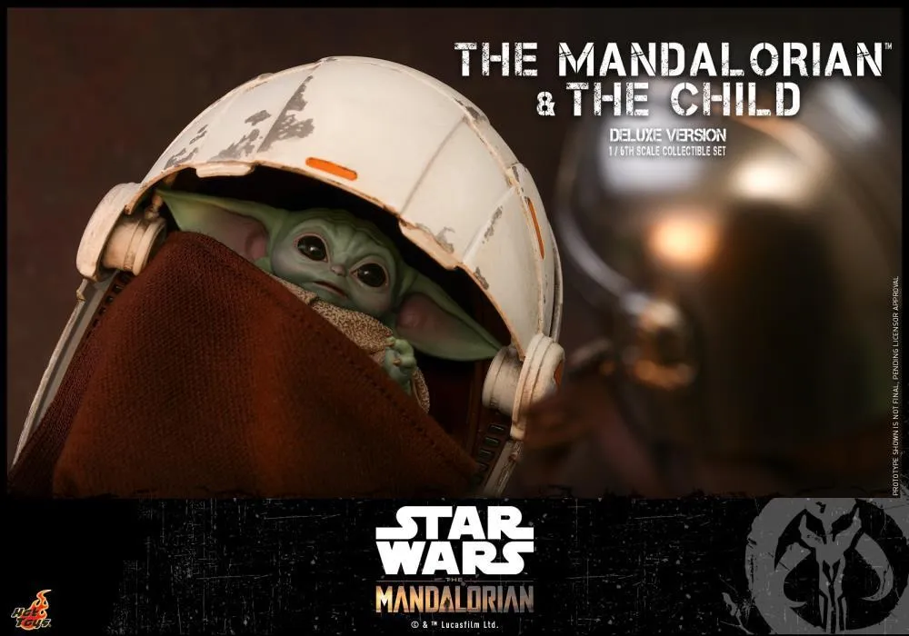 Hot Toys - The Mandalorian & The Child (Deluxe Ver.) 1/6 Scale Collectible Figure